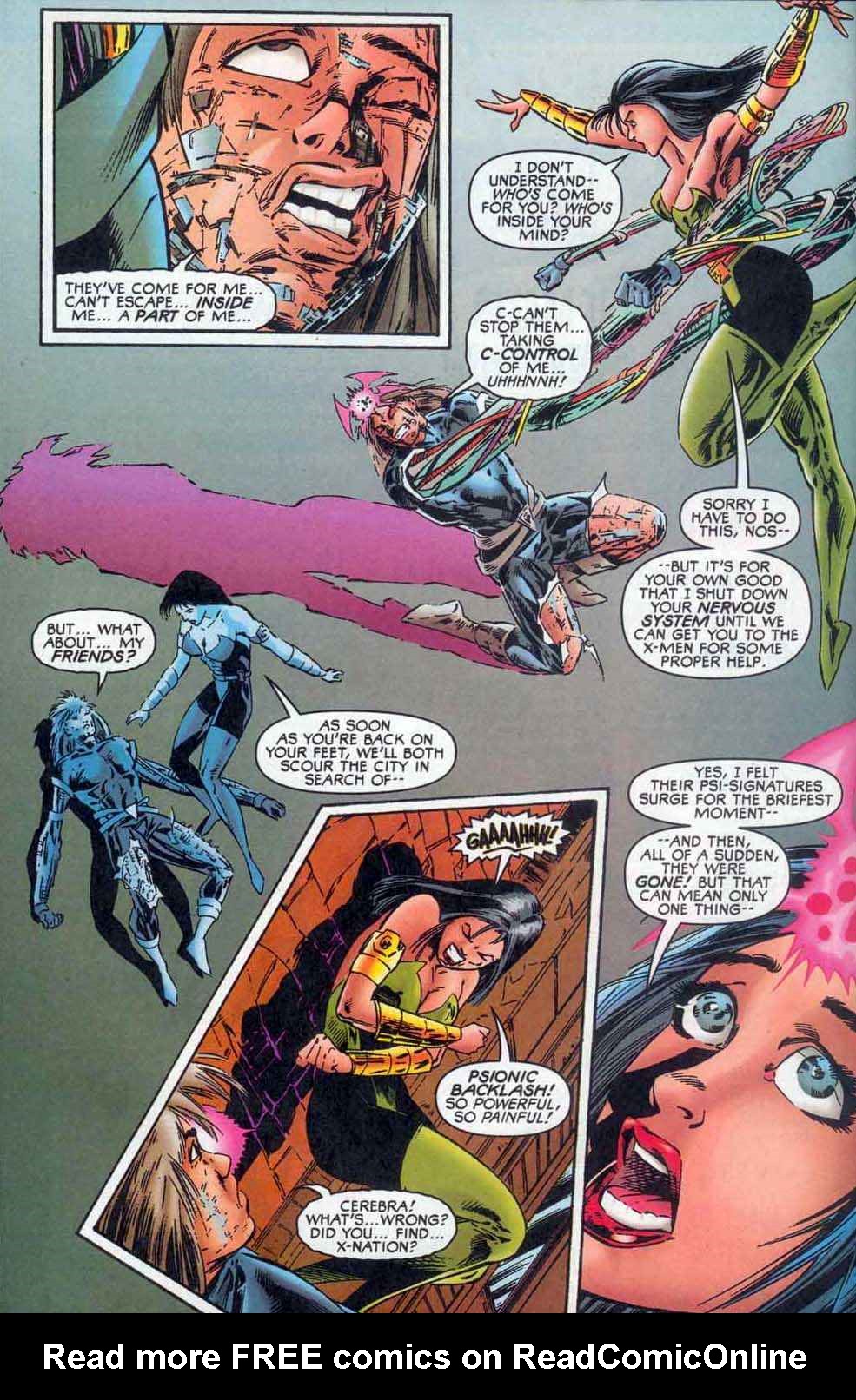Read online X-Nation 2099 comic -  Issue #5 - 21
