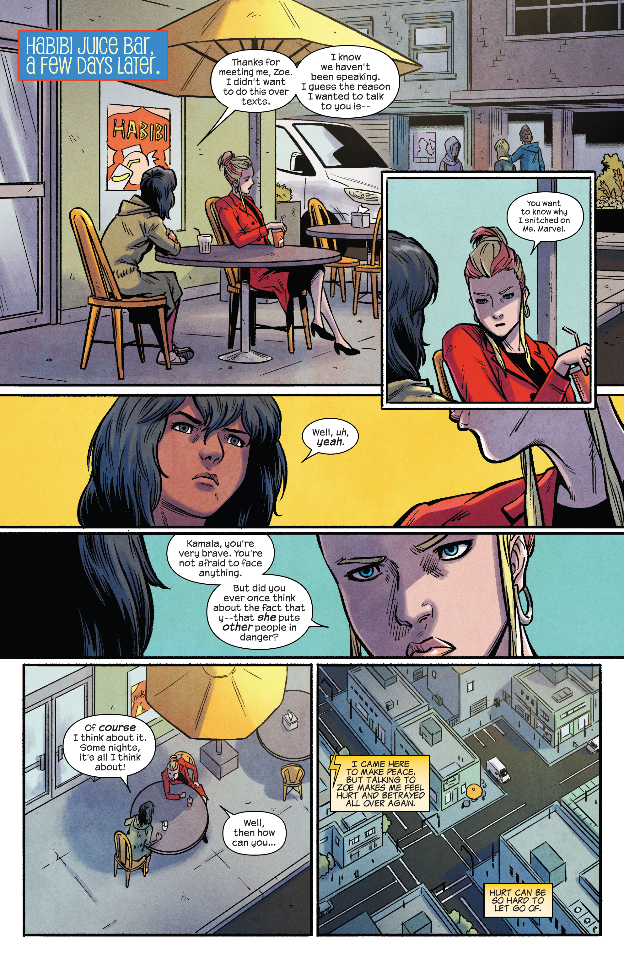 Read online Magnificent Ms. Marvel comic -  Issue #17 - 21