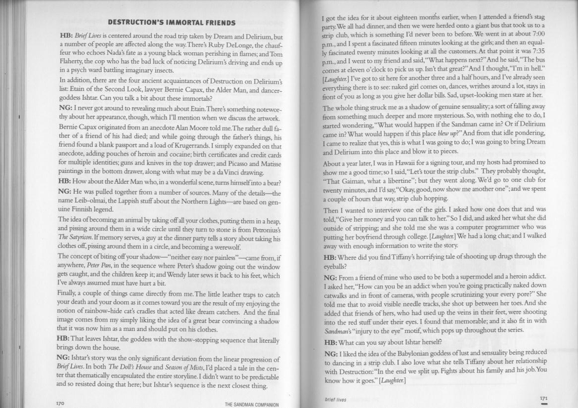 The Sandman Companion issue TPB - Page 100