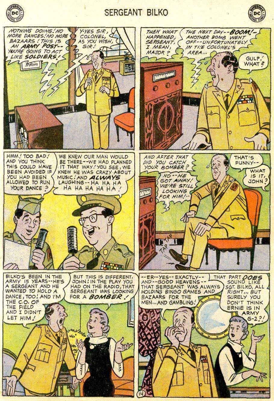 Read online Sergeant Bilko comic -  Issue #2 - 16