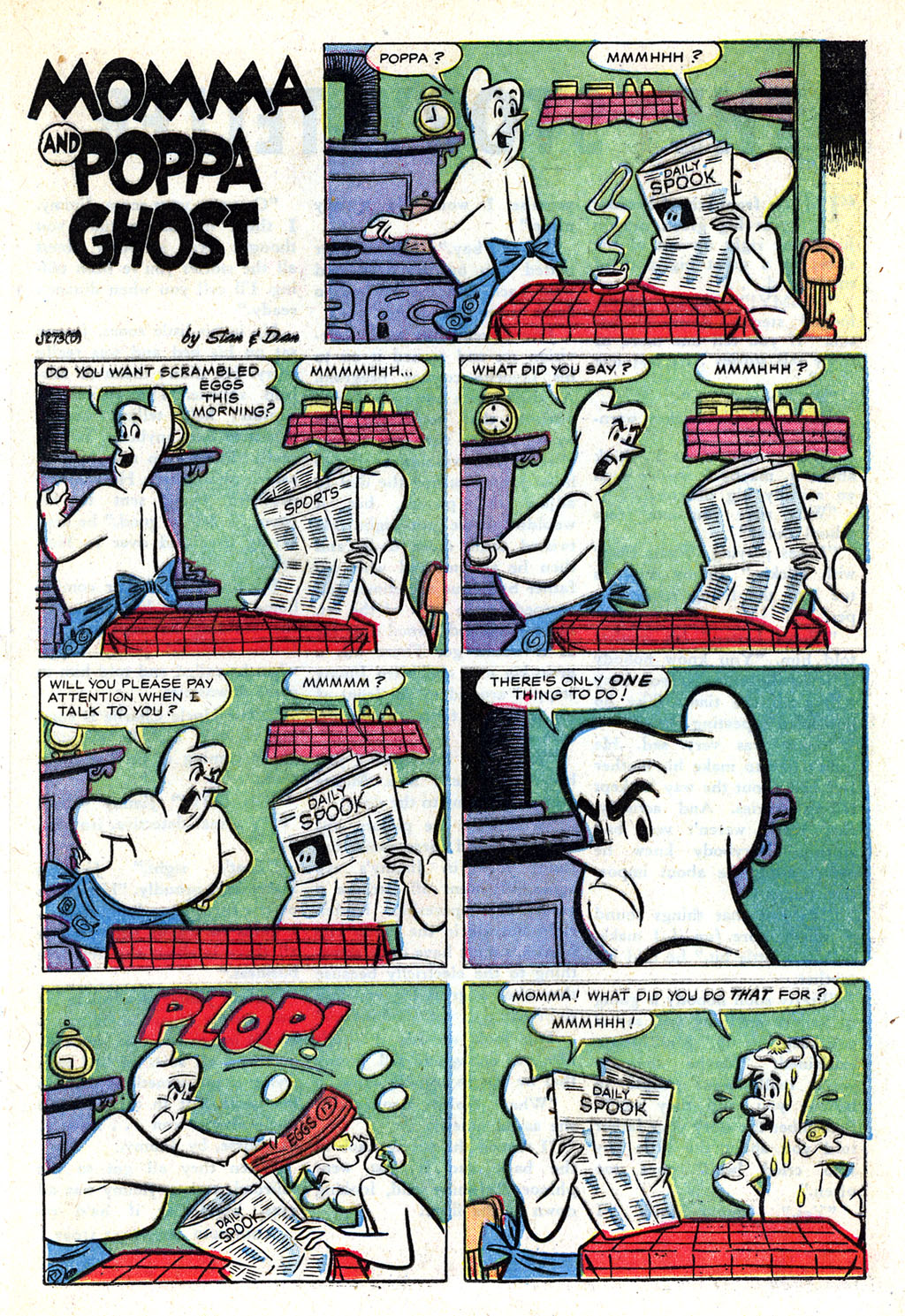 Read online Homer, the Happy Ghost comic -  Issue #9 - 17