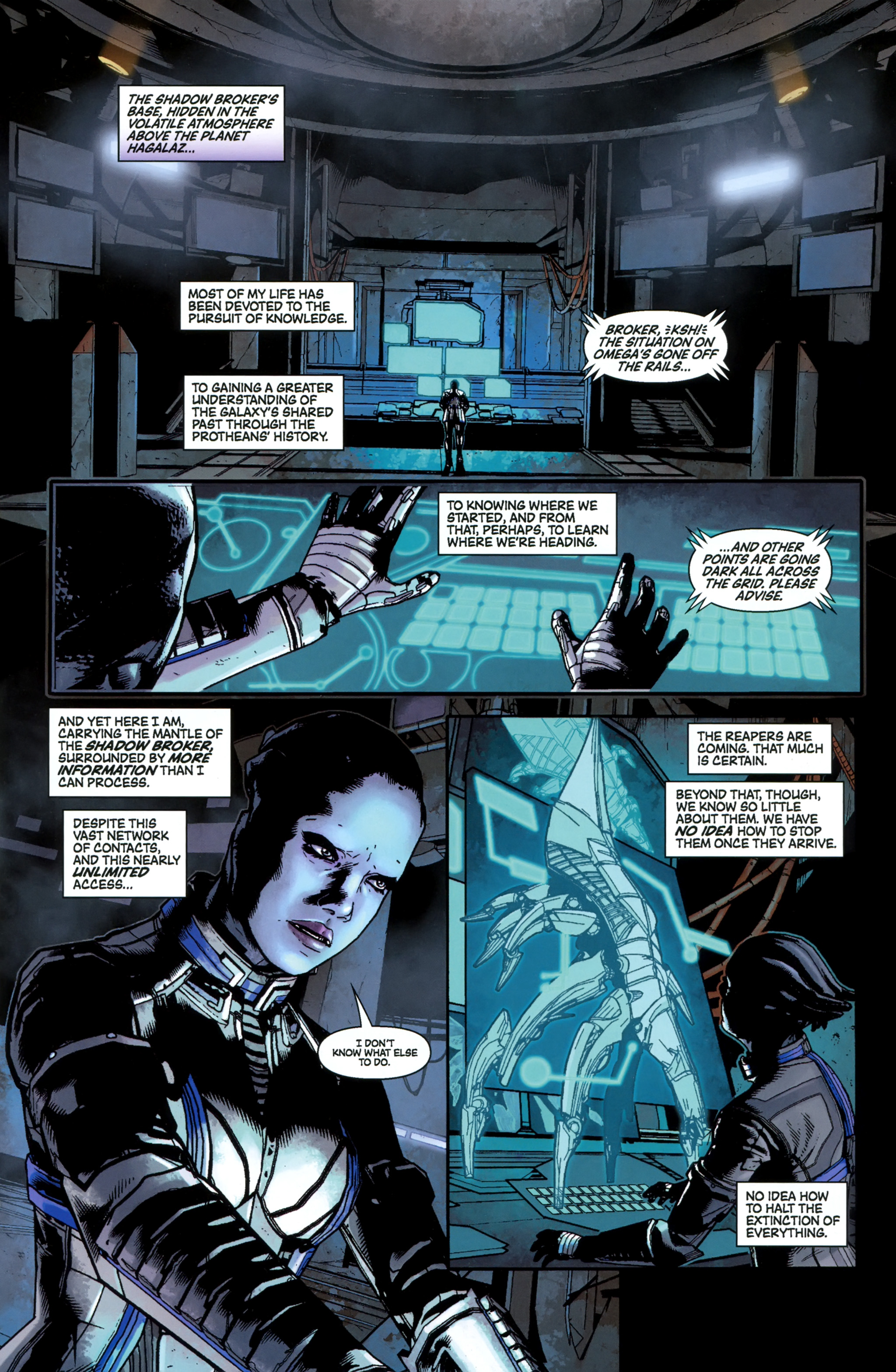Read online Mass Effect: Homeworlds comic -  Issue #4 - 4