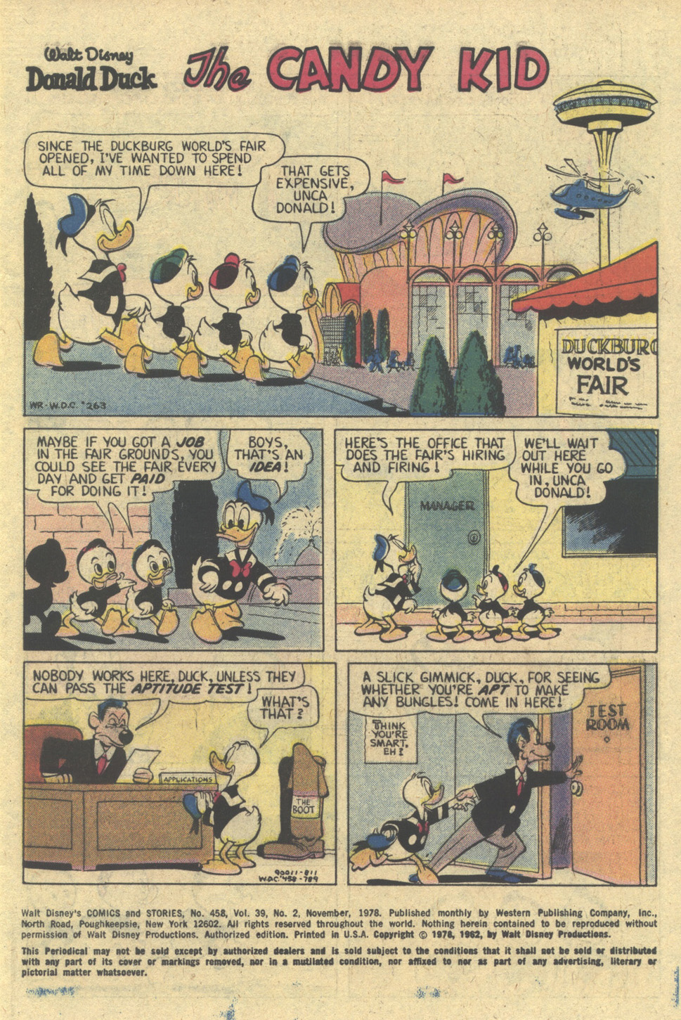 Read online Walt Disney's Comics and Stories comic -  Issue #458 - 3