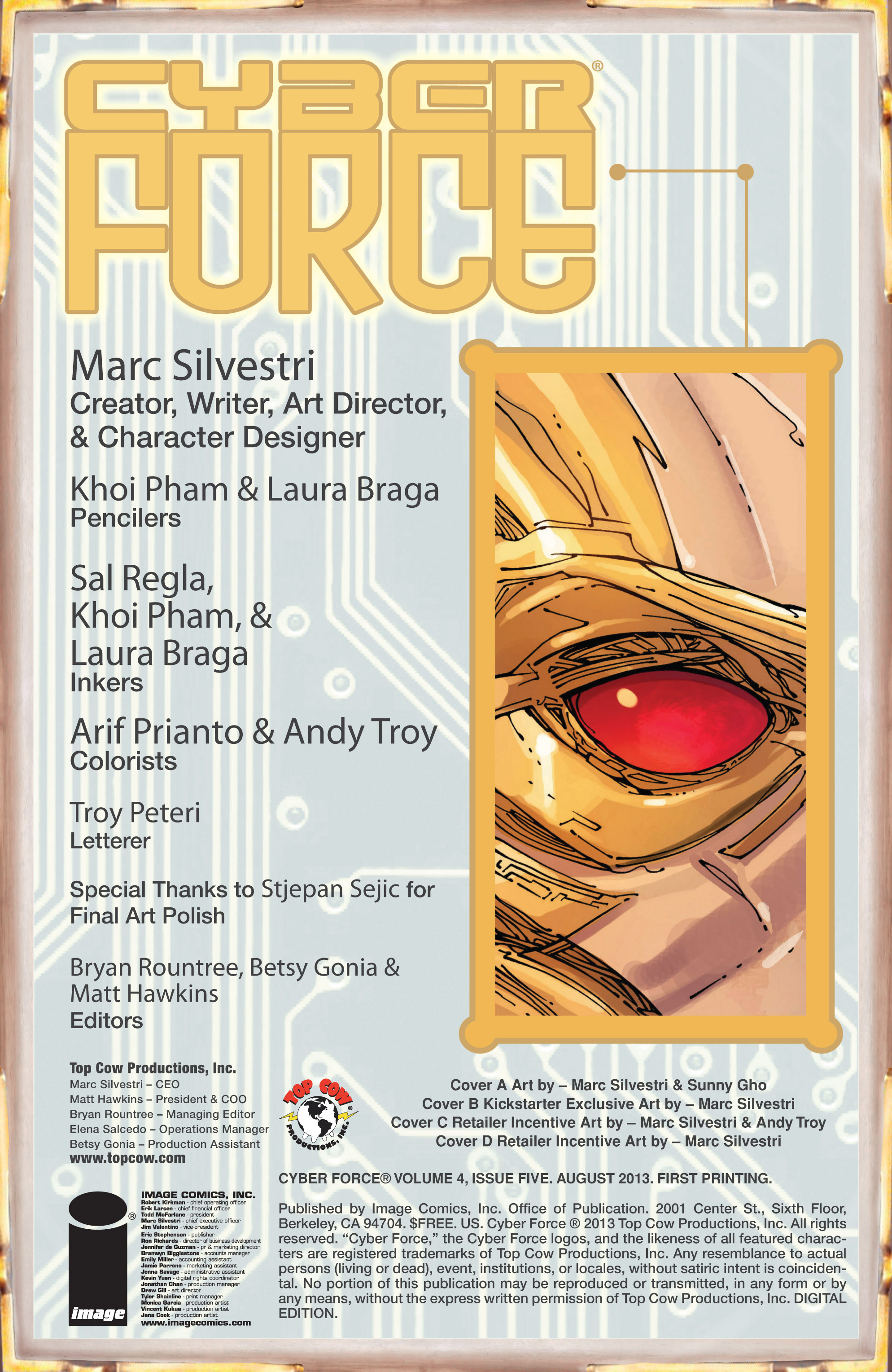 Read online Cyberforce (2012) comic -  Issue #5 - 5