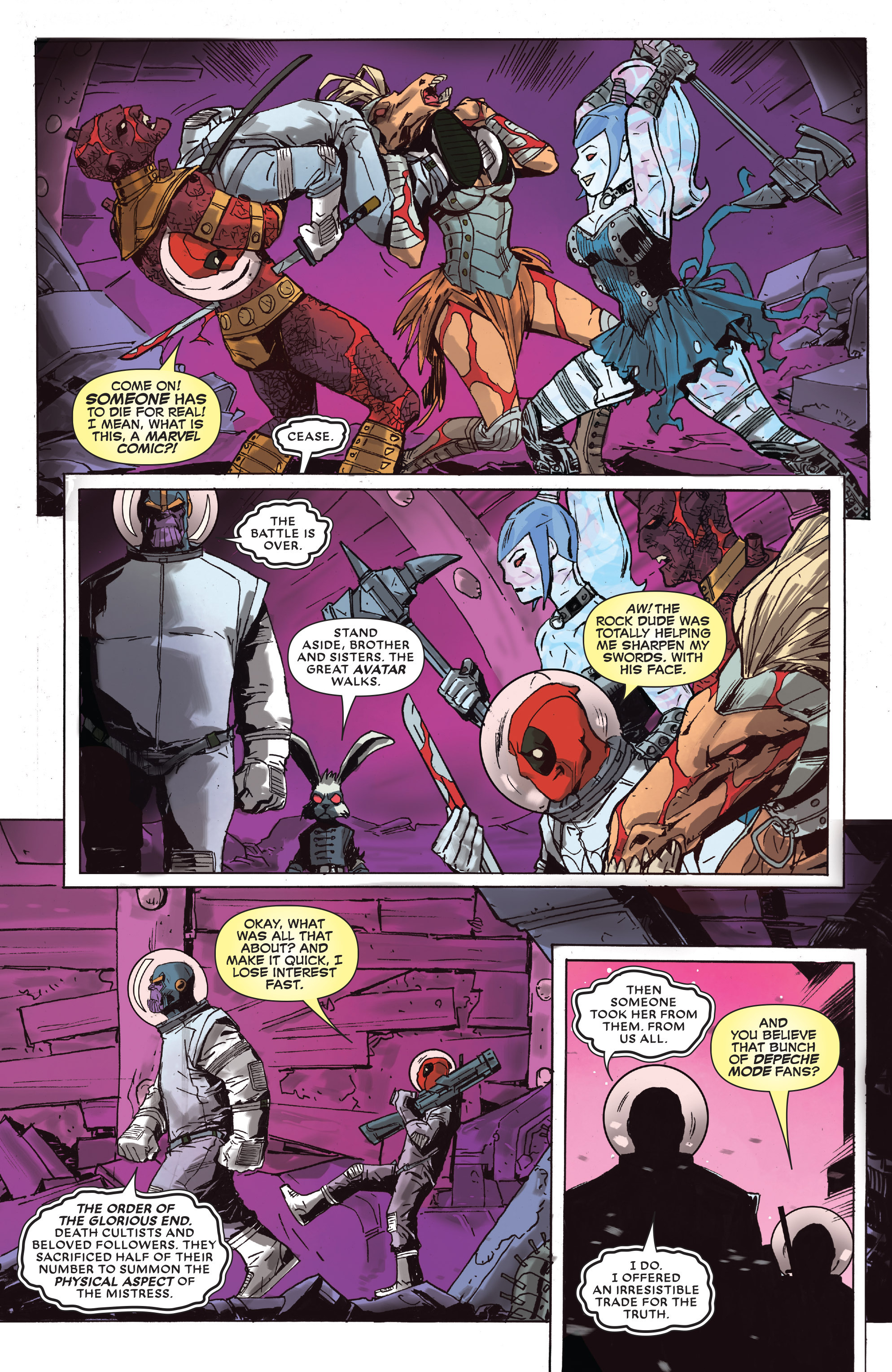 Read online Deadpool vs. Thanos comic -  Issue #2 - 12