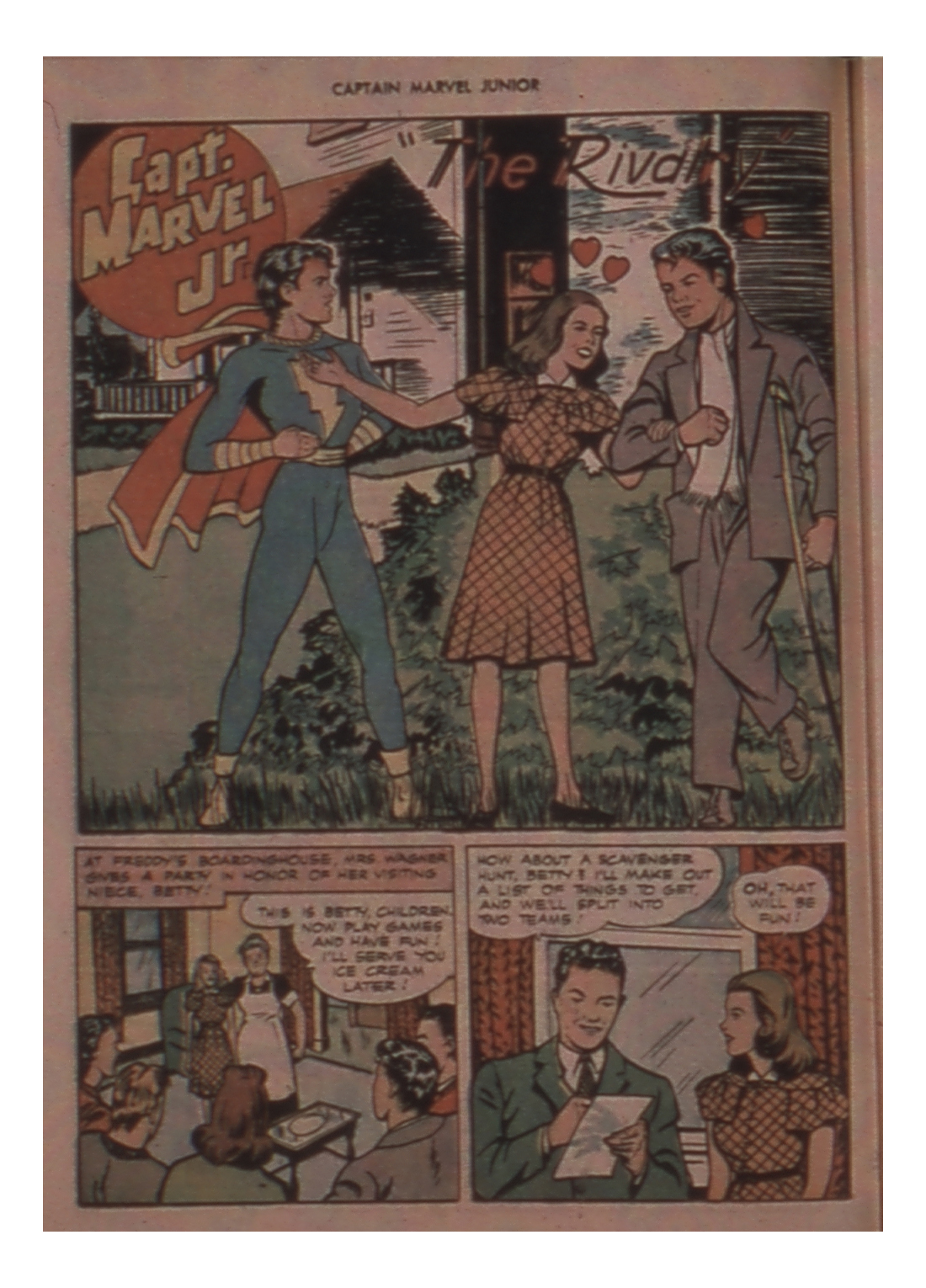 Read online Captain Marvel, Jr. comic -  Issue #55 - 16