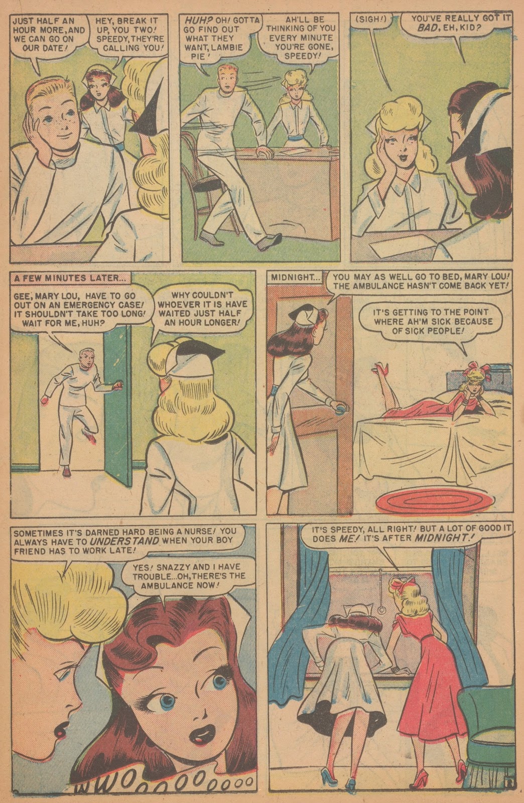 Read online Nellie The Nurse (1945) comic -  Issue #18 - 27