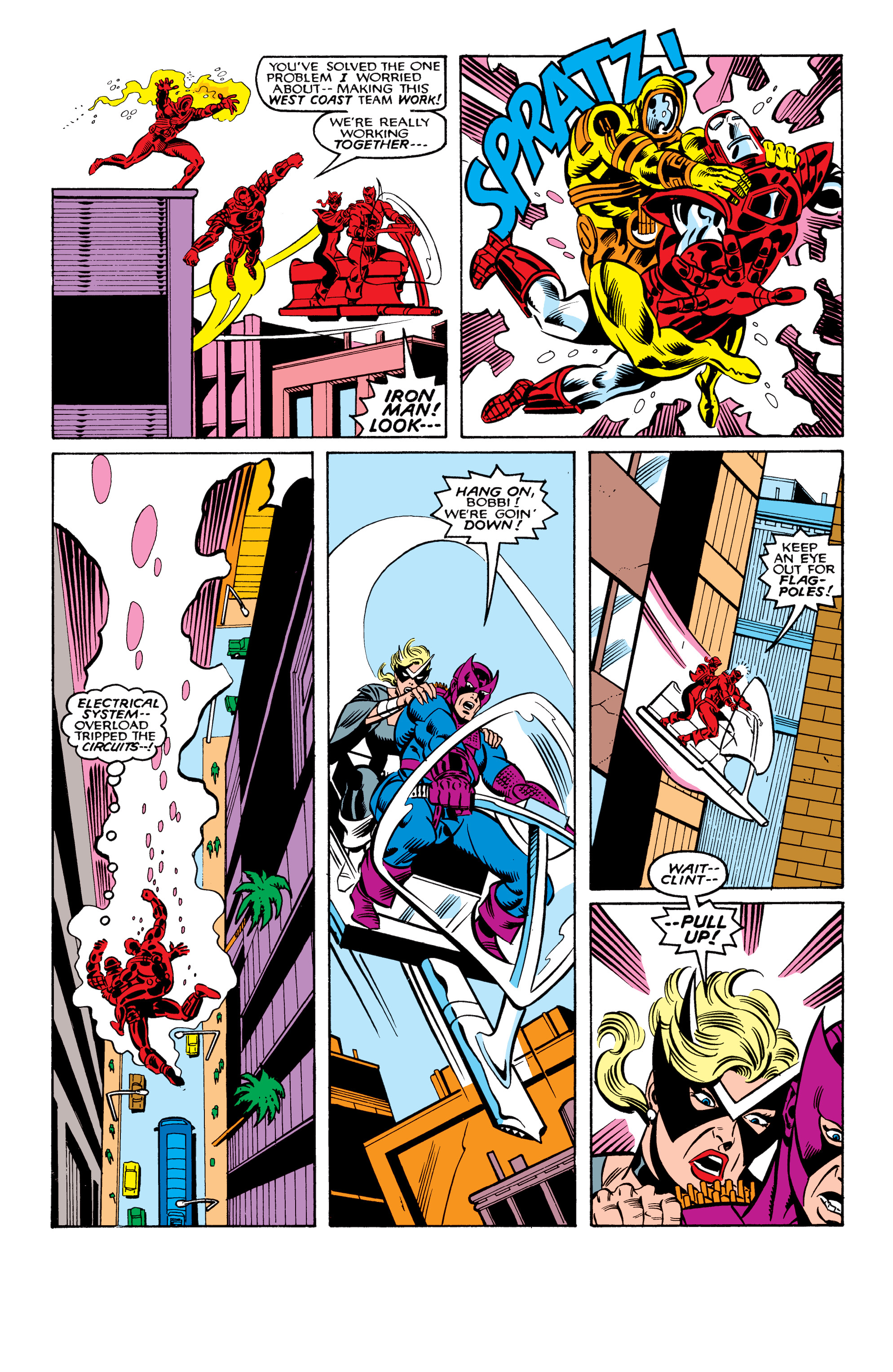 Read online Avengers West Coast Epic Collection: How The West Was Won comic -  Issue #Avengers West Coast Epic Collection Lost in Space-Time (Part 1) - 89