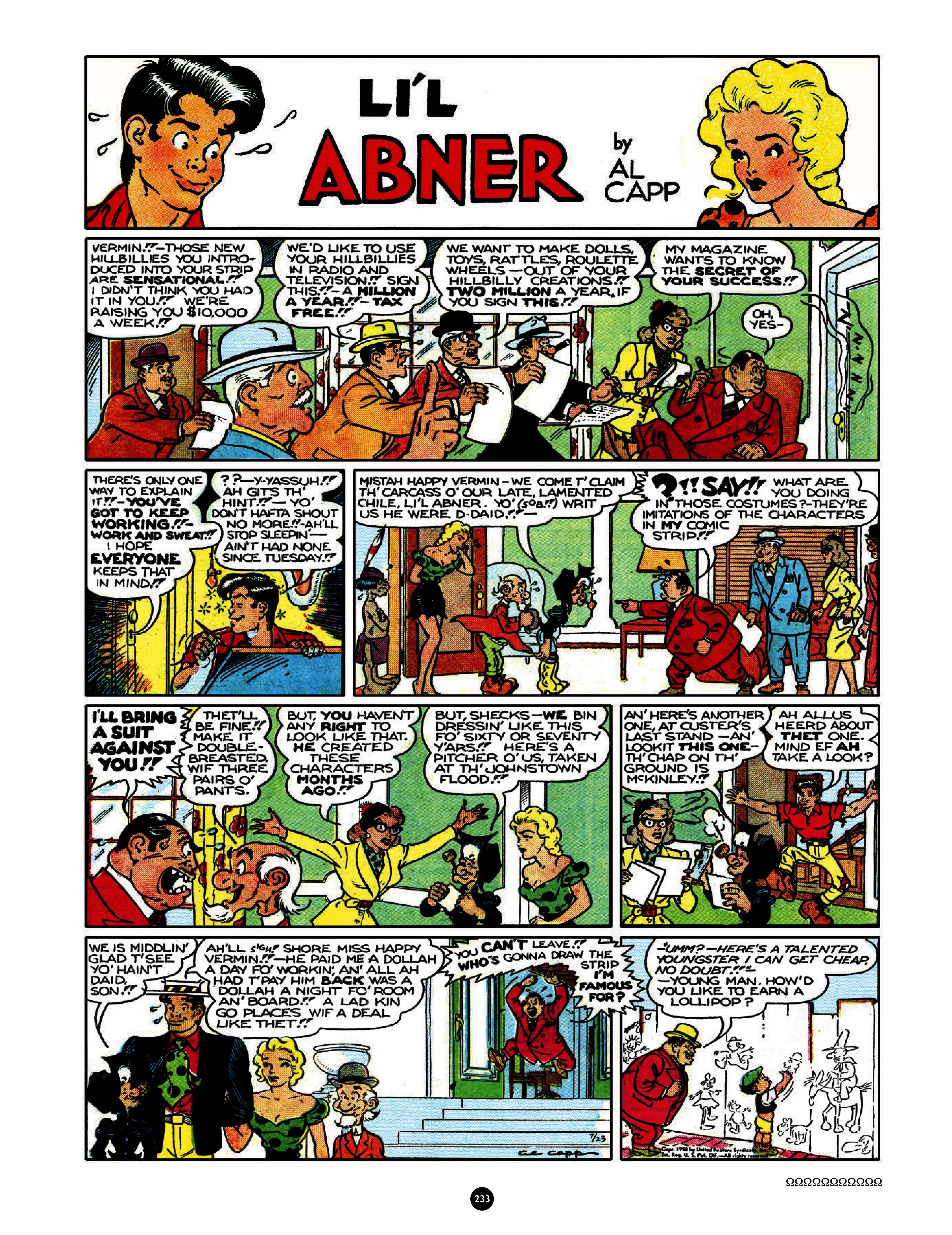 Read online Al Capp's Li'l Abner Complete Daily & Color Sunday Comics comic -  Issue # TPB 8 (Part 3) - 37