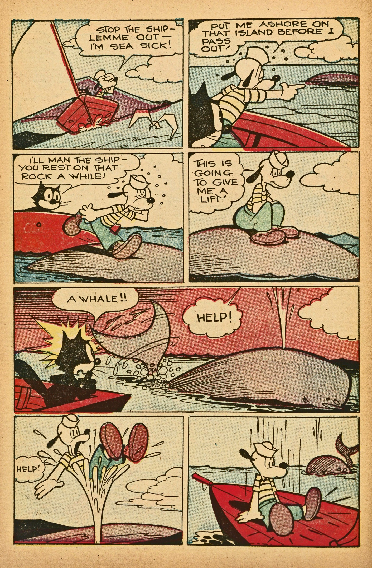 Read online Felix the Cat (1951) comic -  Issue #56 - 16