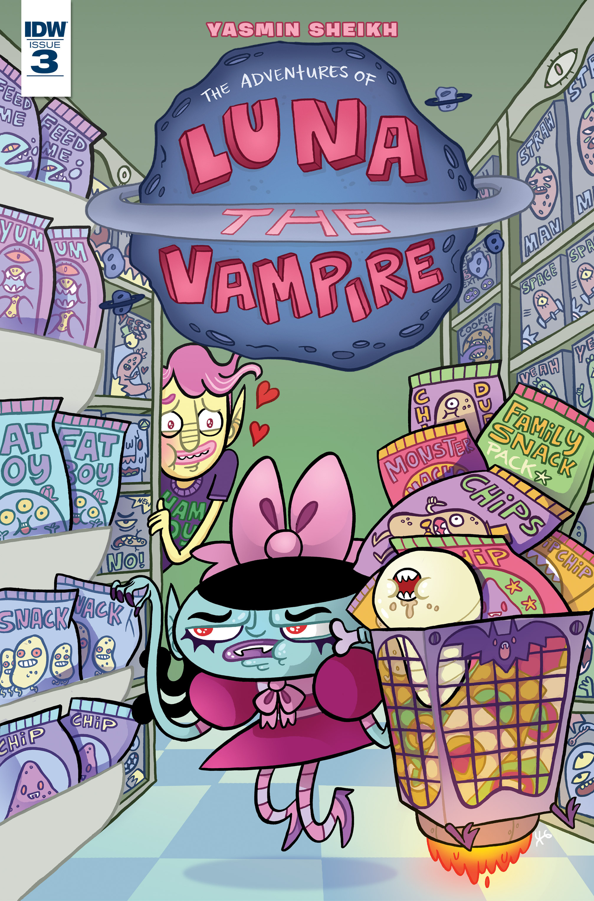 Read online The Adventures of Luna the Vampire comic -  Issue #3 - 1