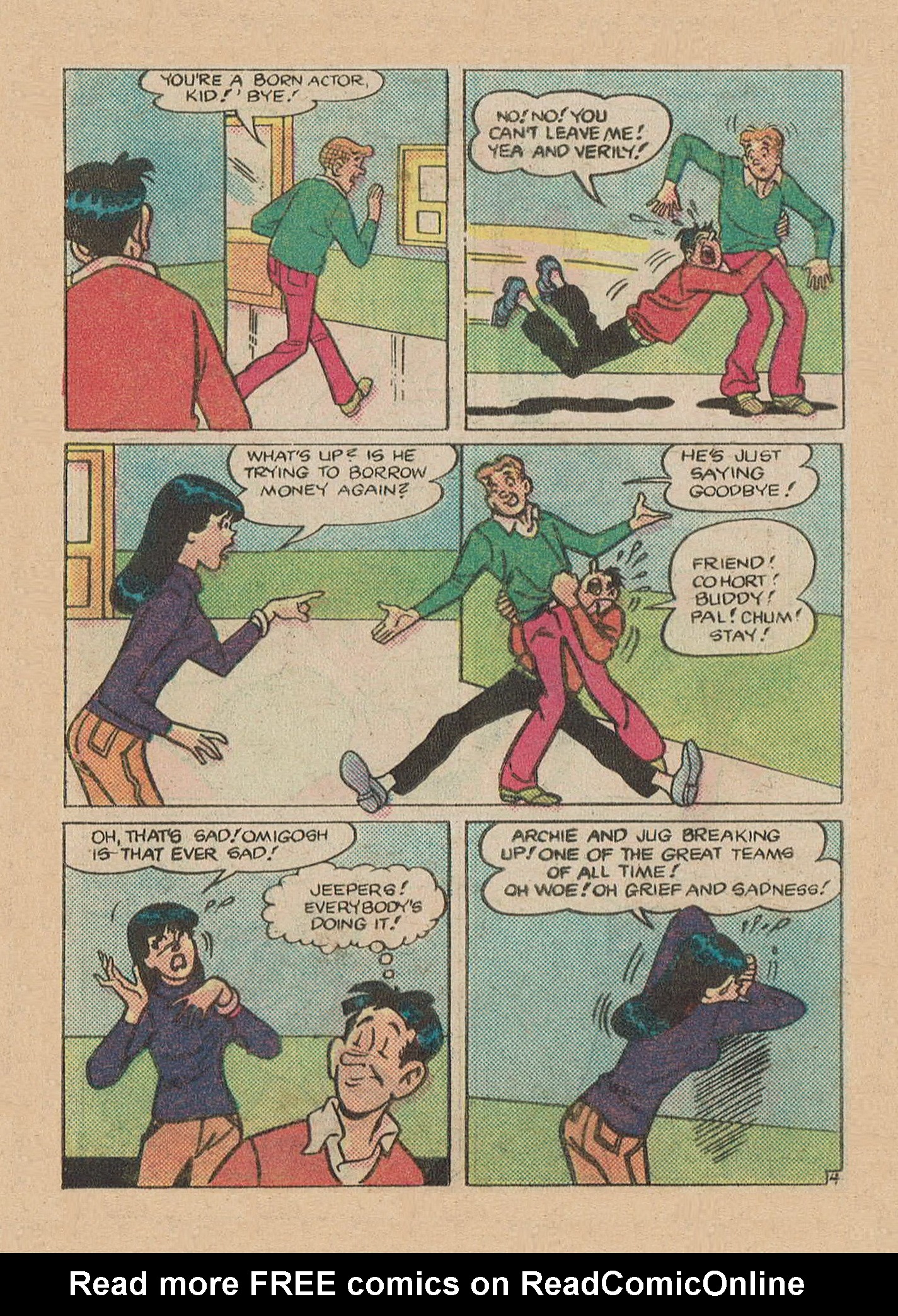 Read online Jughead Jones Comics Digest comic -  Issue #24 - 125