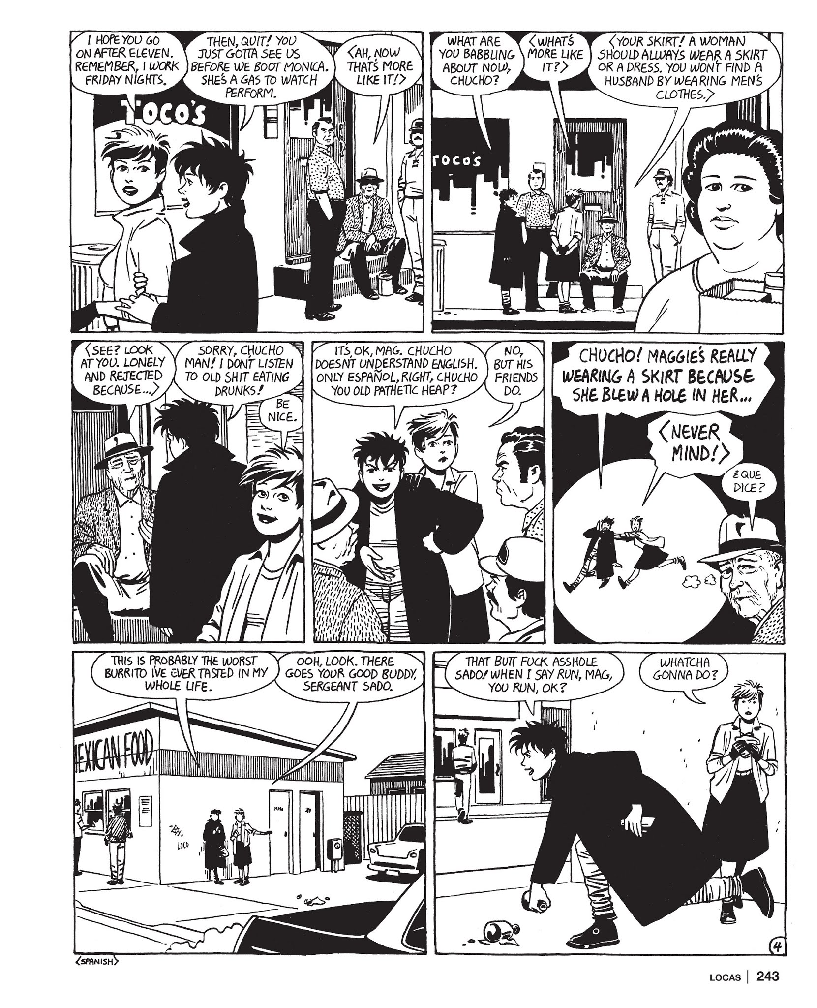 Read online Maggie the Mechanic: The Love & Rockets Library - Locas comic -  Issue # TPB (Part 3) - 54