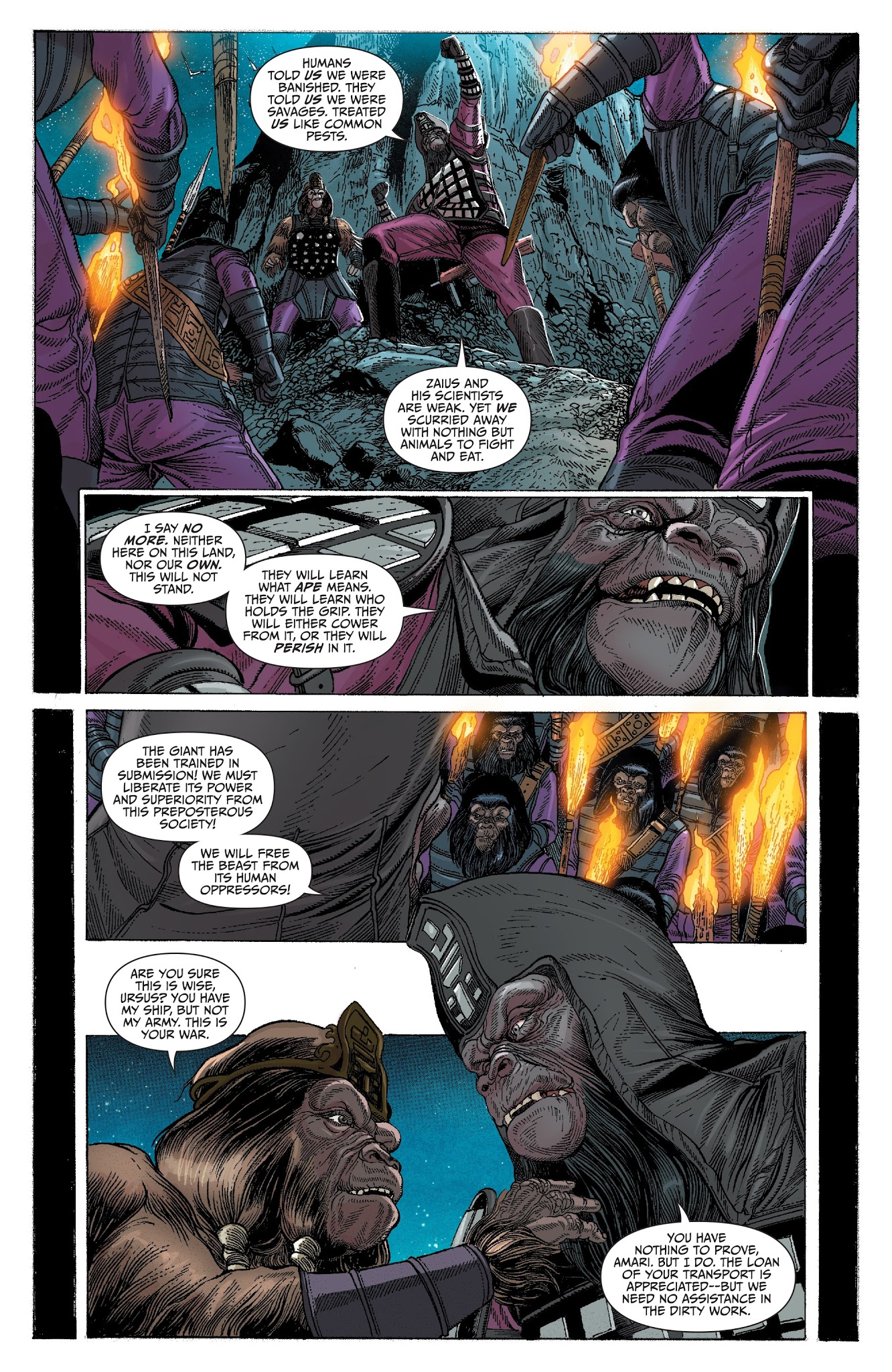 Read online Kong on the Planet of the Apes comic -  Issue #3 - 11
