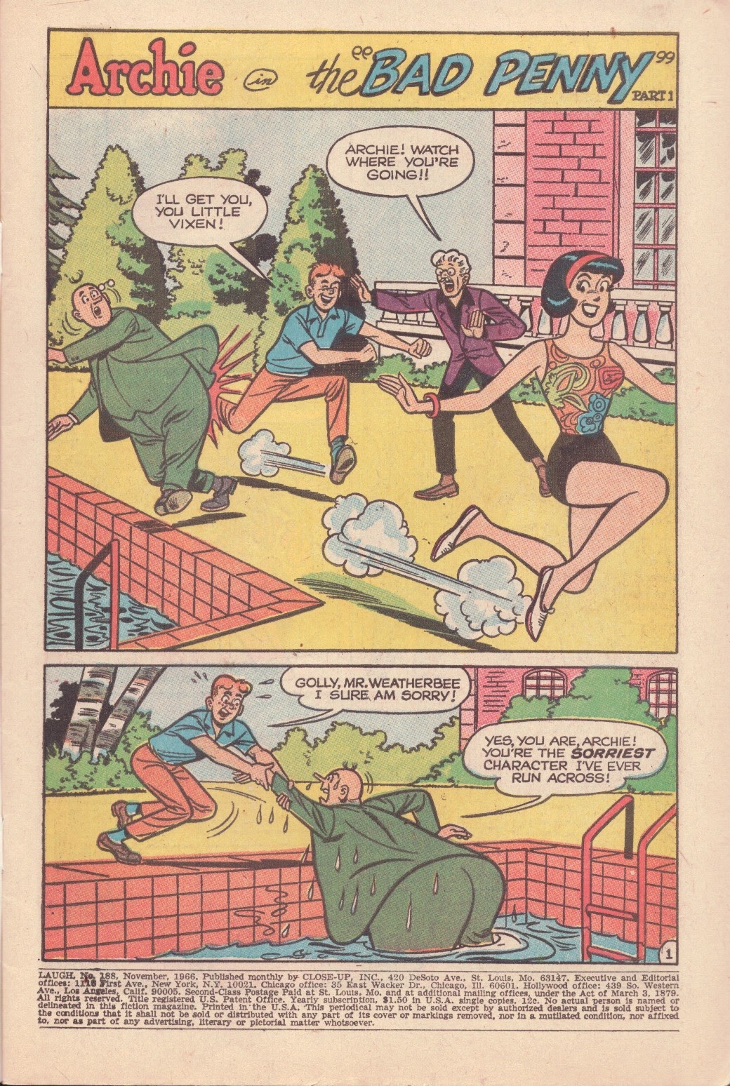 Read online Laugh (Comics) comic -  Issue #188 - 3