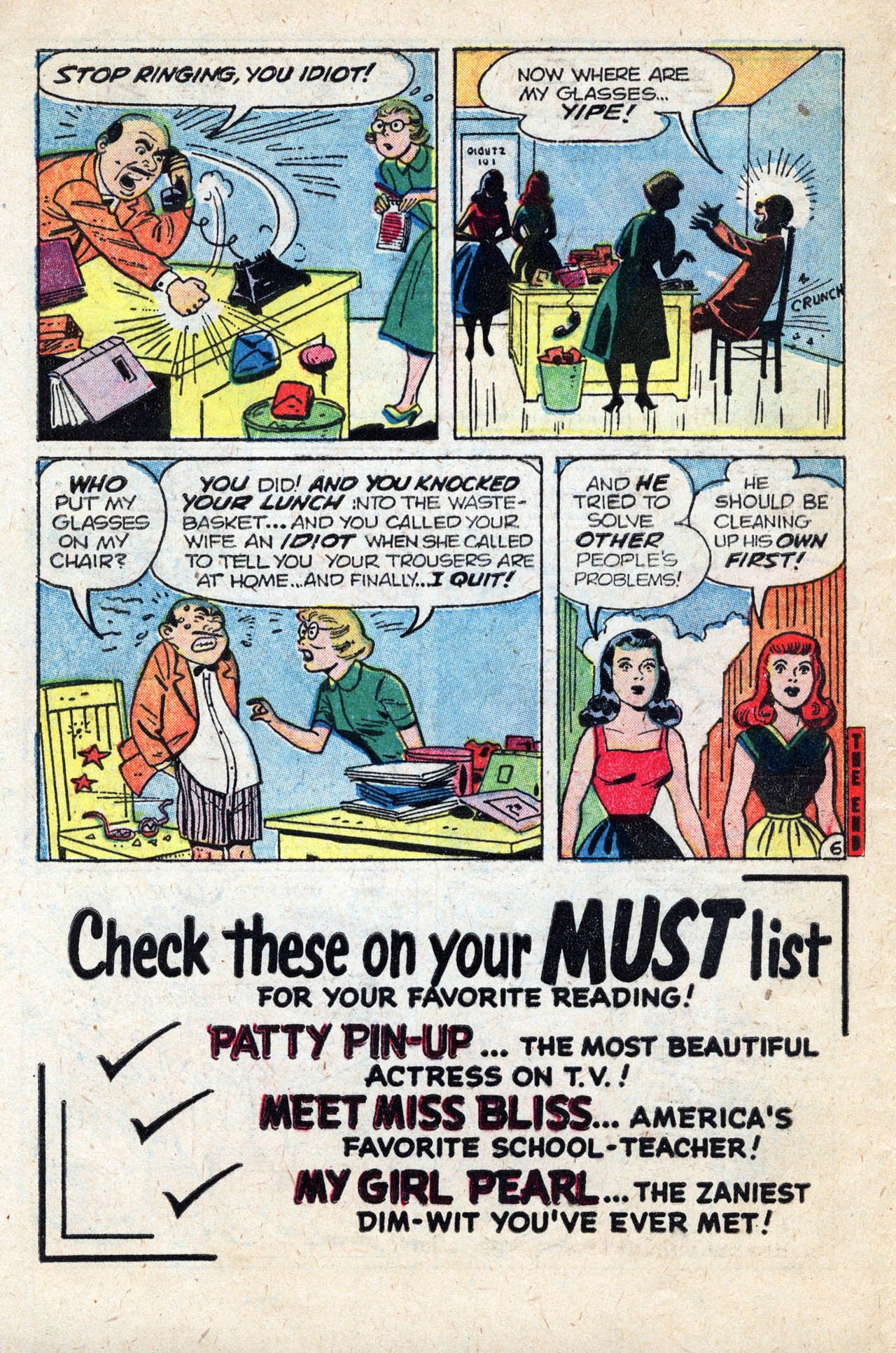 Read online Patsy and Hedy comic -  Issue #37 - 32