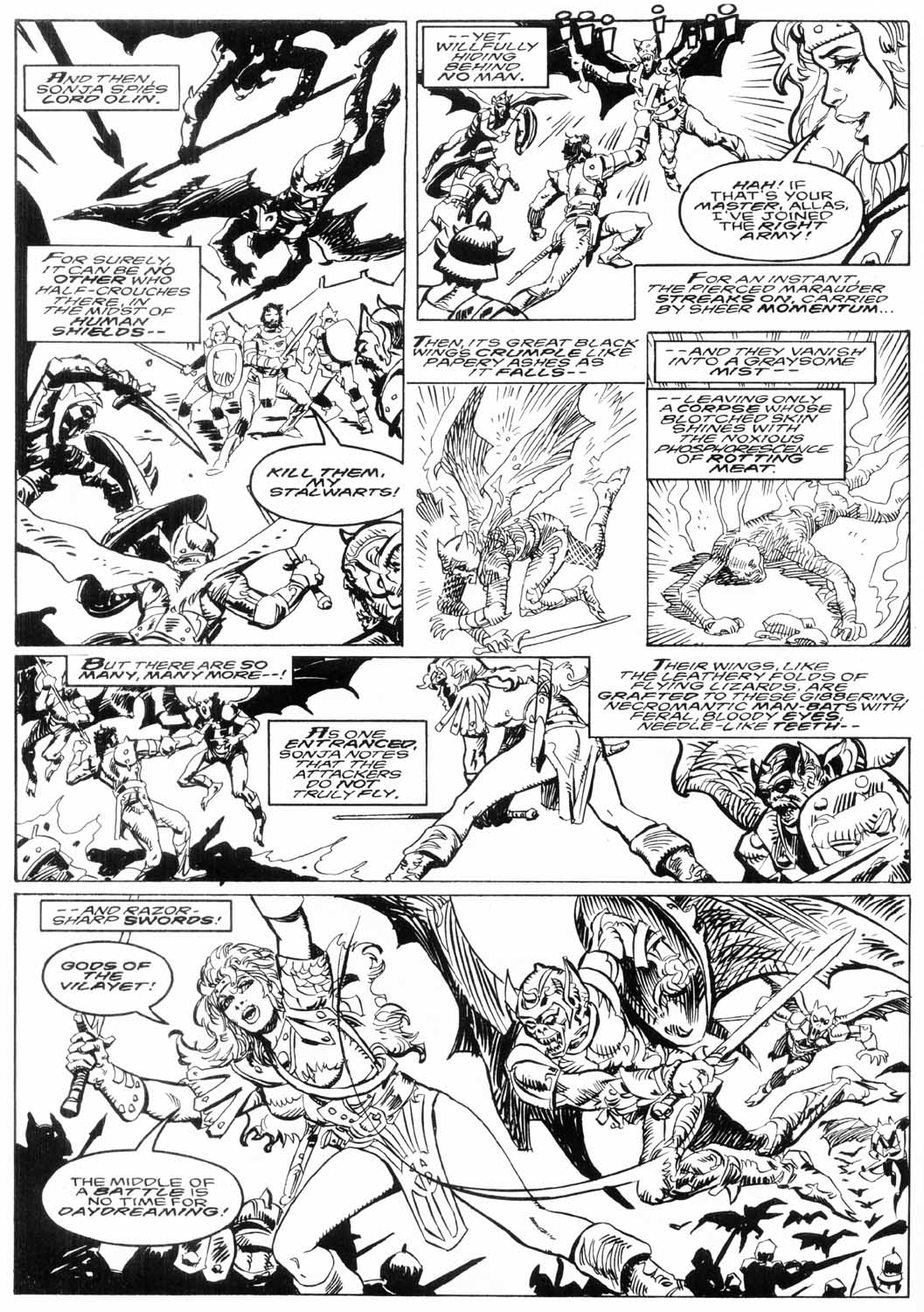 Read online The Savage Sword Of Conan comic -  Issue #230 - 39