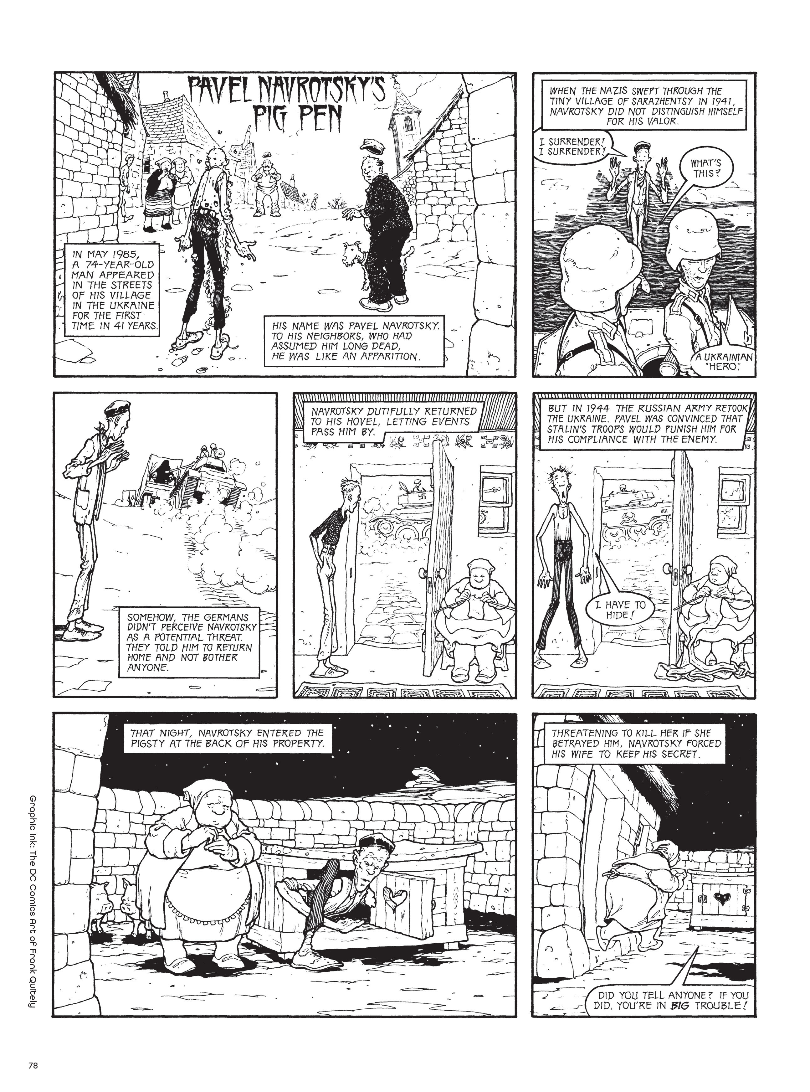Read online Graphic Ink: The DC Comics Art of Frank Quitely comic -  Issue # TPB (Part 1) - 76