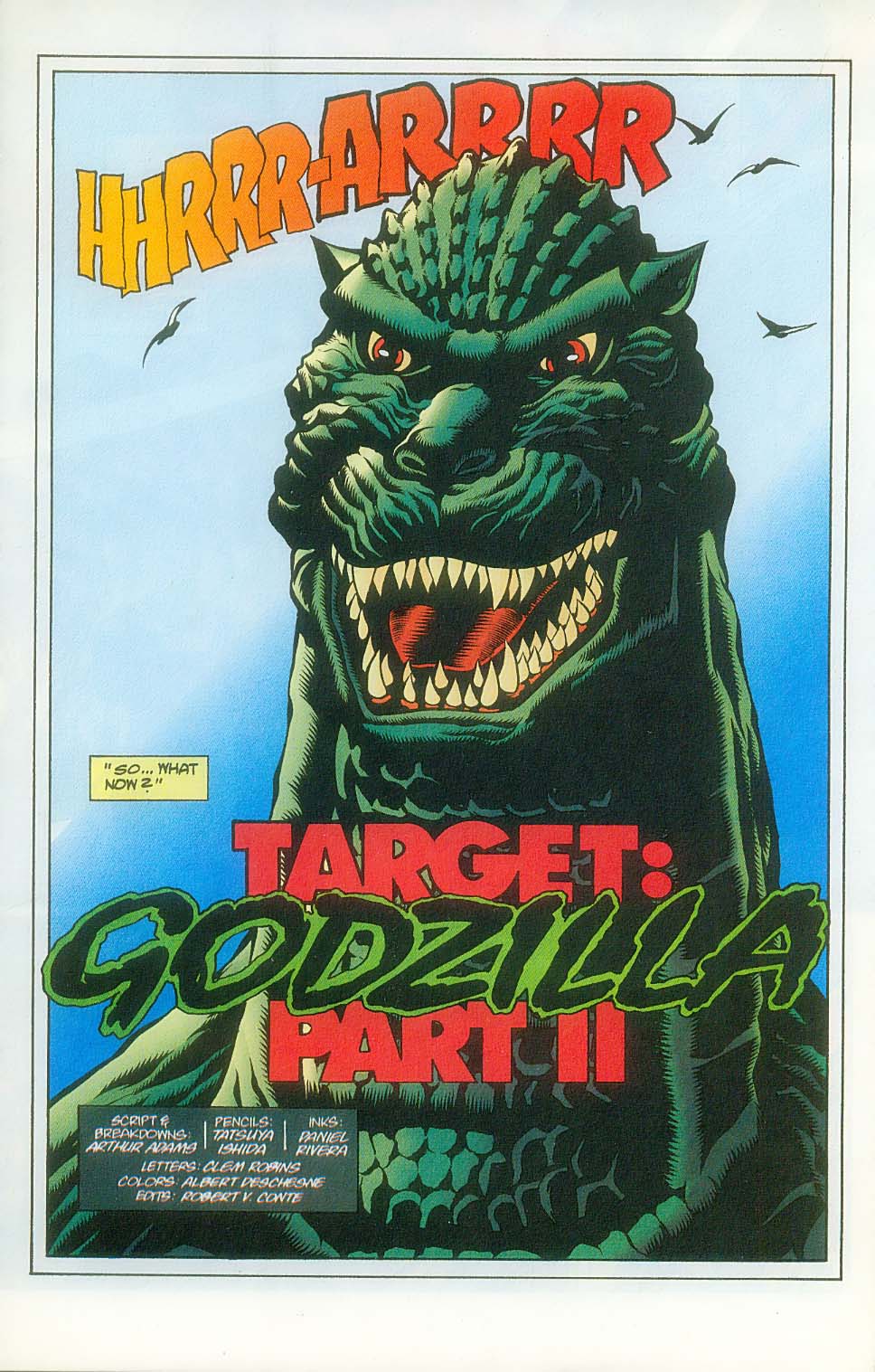 Read online Godzilla (1995) comic -  Issue #6 - 4