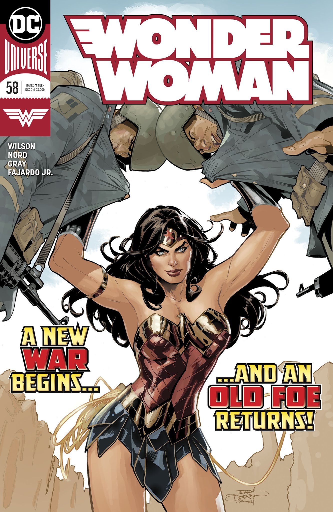 Read online Wonder Woman (2016) comic -  Issue #58 - 1