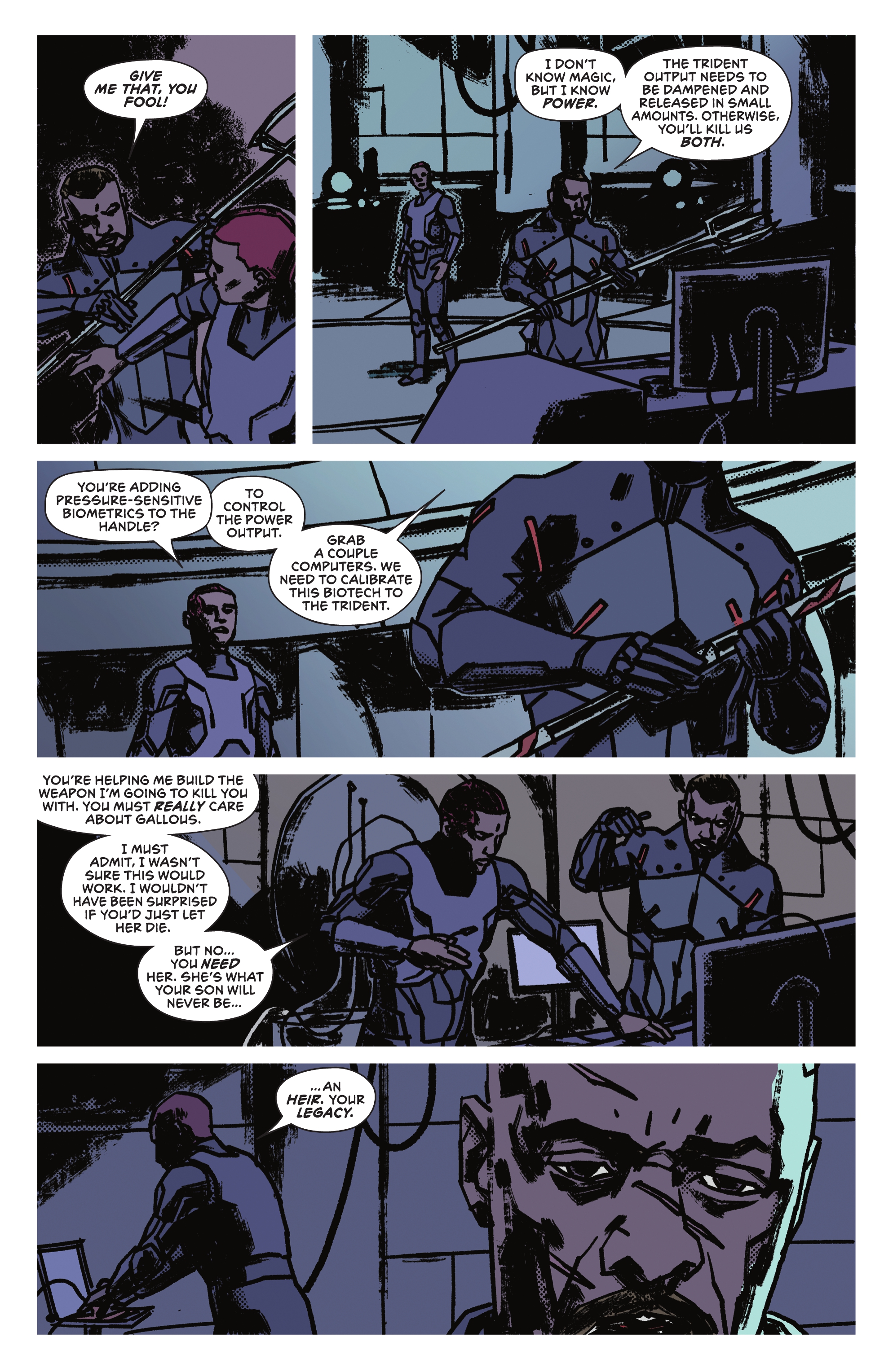 Read online Black Manta comic -  Issue #6 - 9