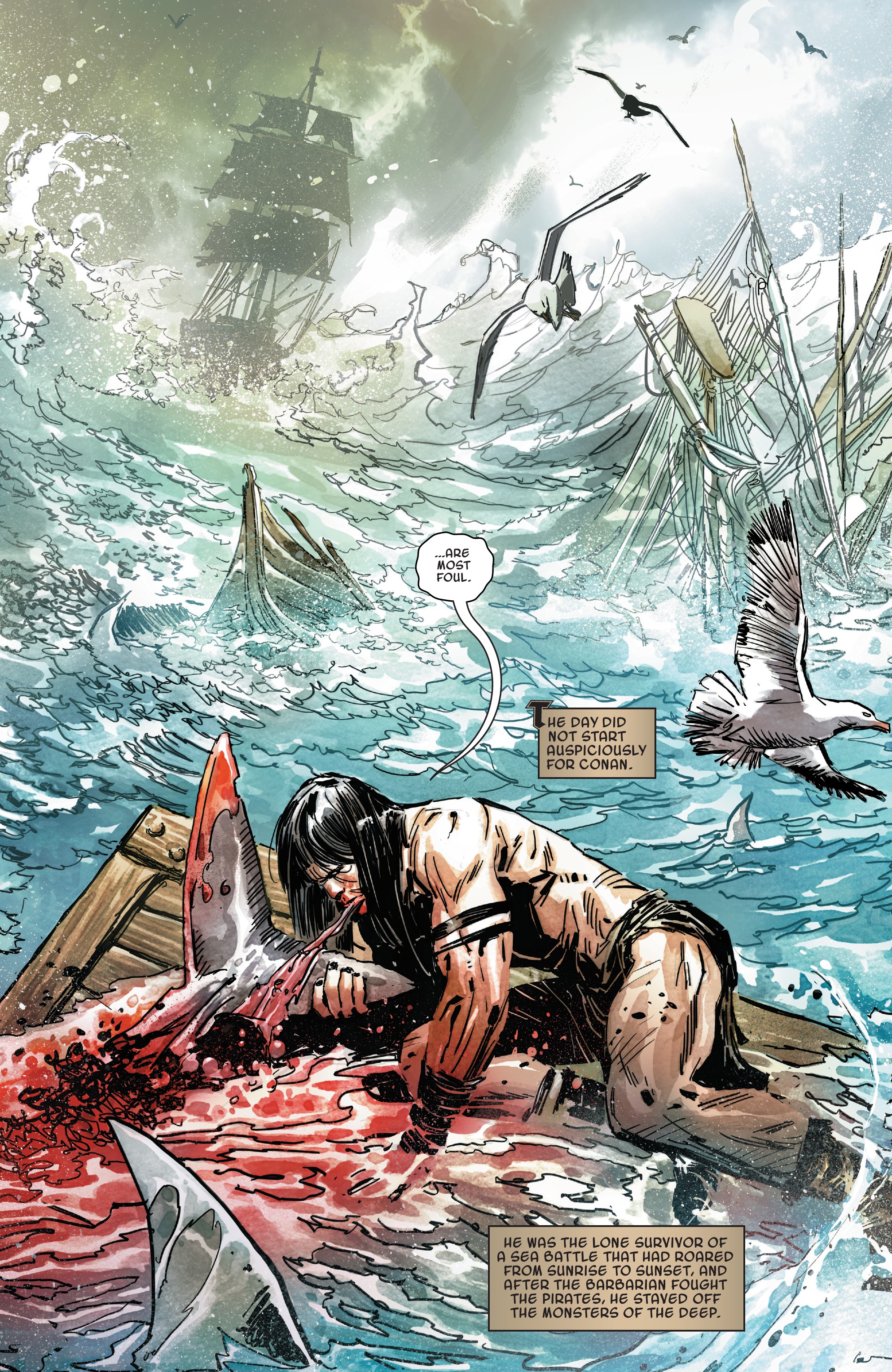 Read online Savage Sword of Conan comic -  Issue #1 - 6