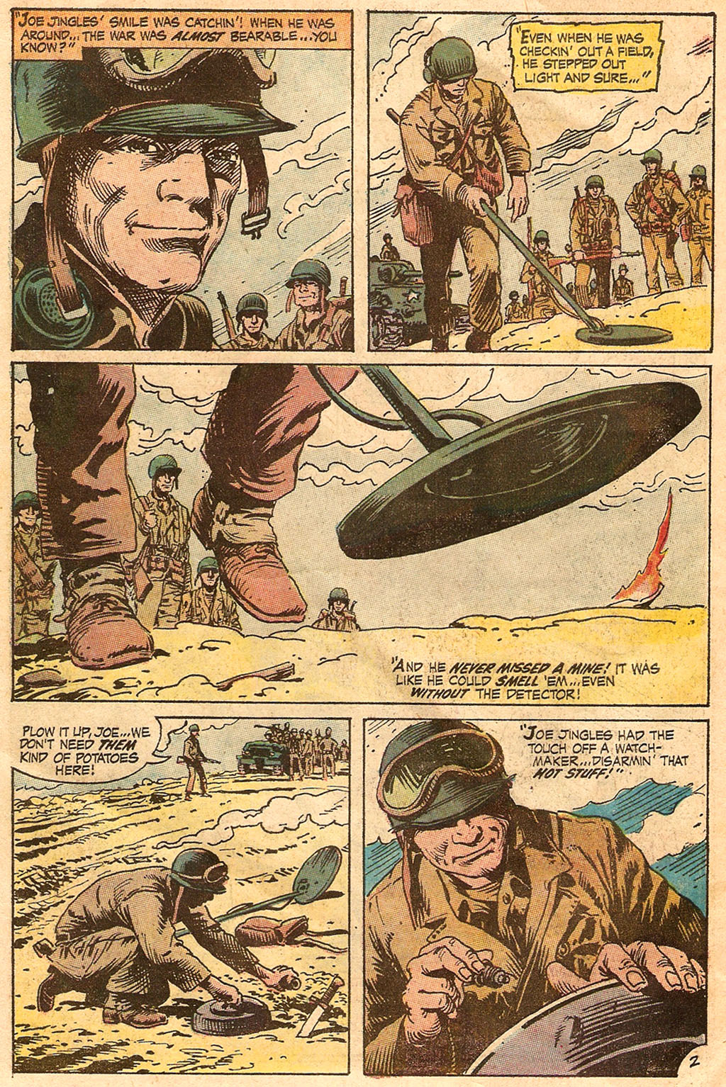 Read online Our Army at War (1952) comic -  Issue #233 - 27