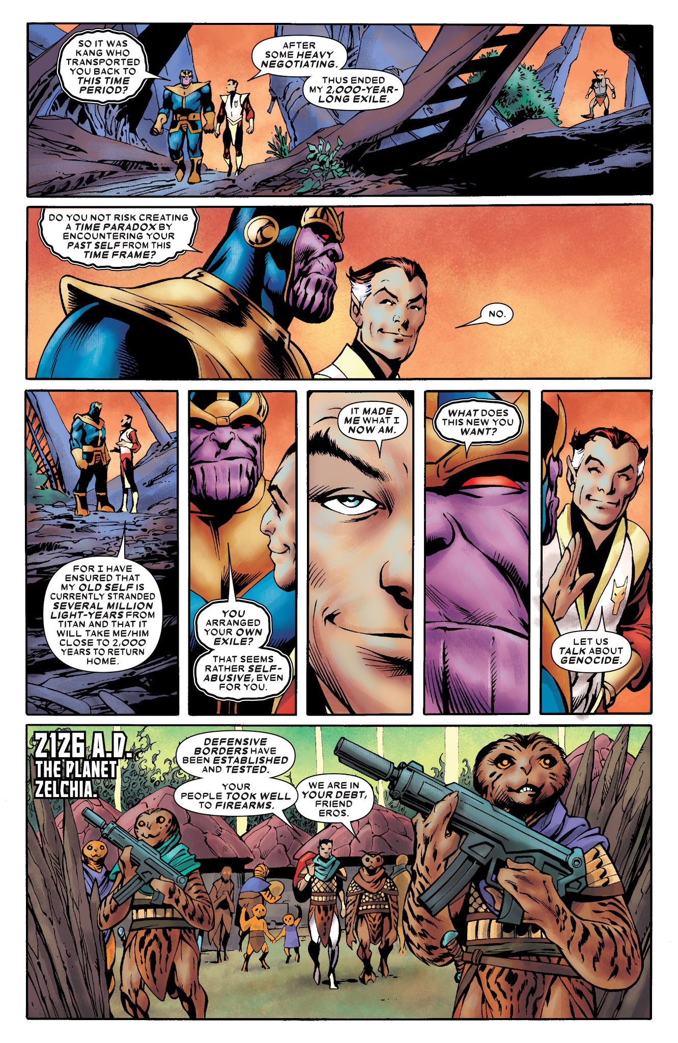 Read online Thanos: The Infinity Siblings comic -  Issue # TPB - 42