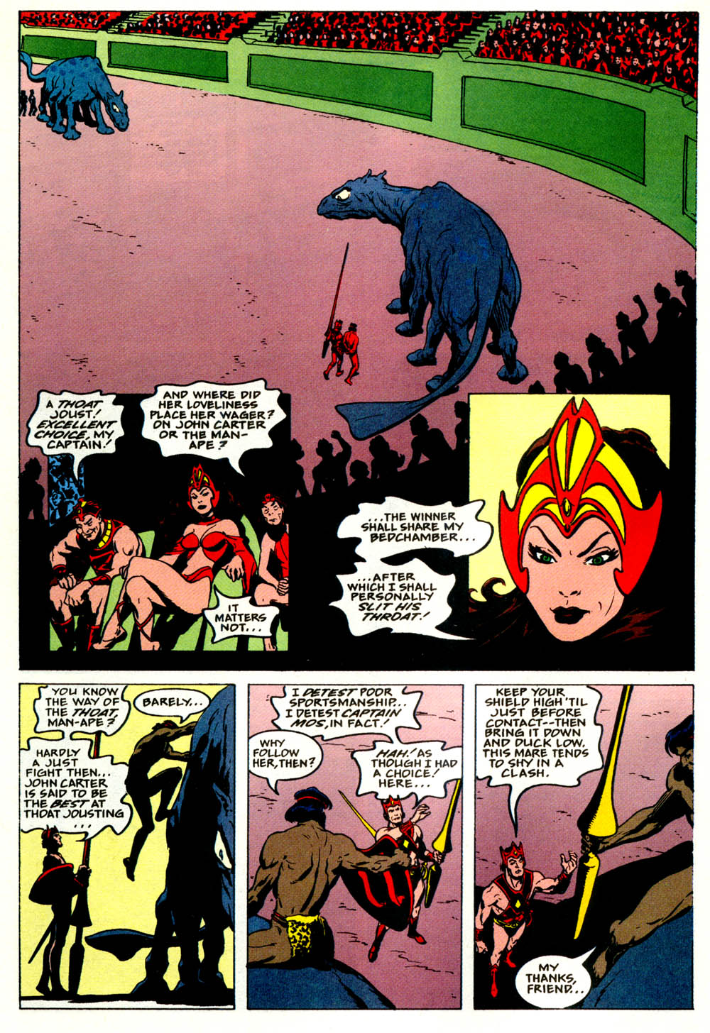 Read online Tarzan/John Carter: Warlords of Mars comic -  Issue #4 - 6