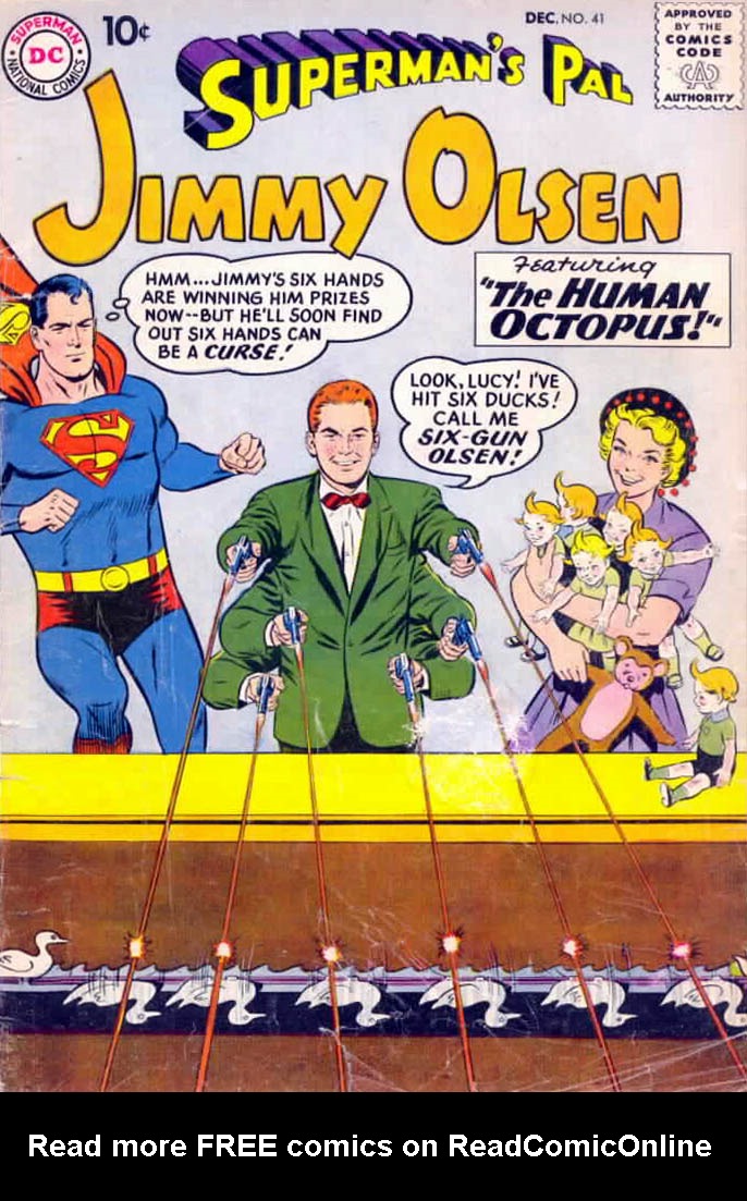 Read online Superman's Pal Jimmy Olsen comic -  Issue #41 - 1