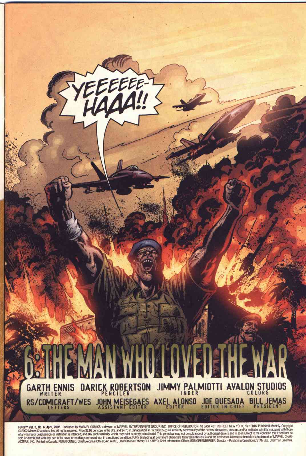Read online Fury comic -  Issue #6 - 2