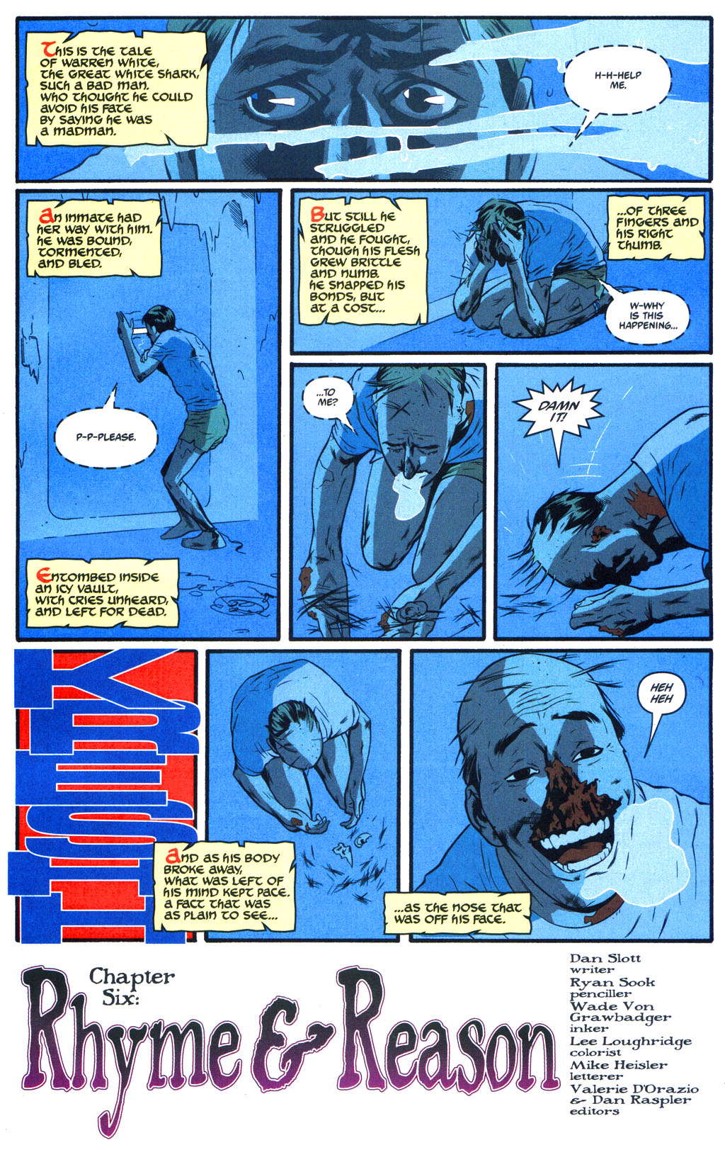Read online Arkham Asylum: Living Hell comic -  Issue #6 - 3