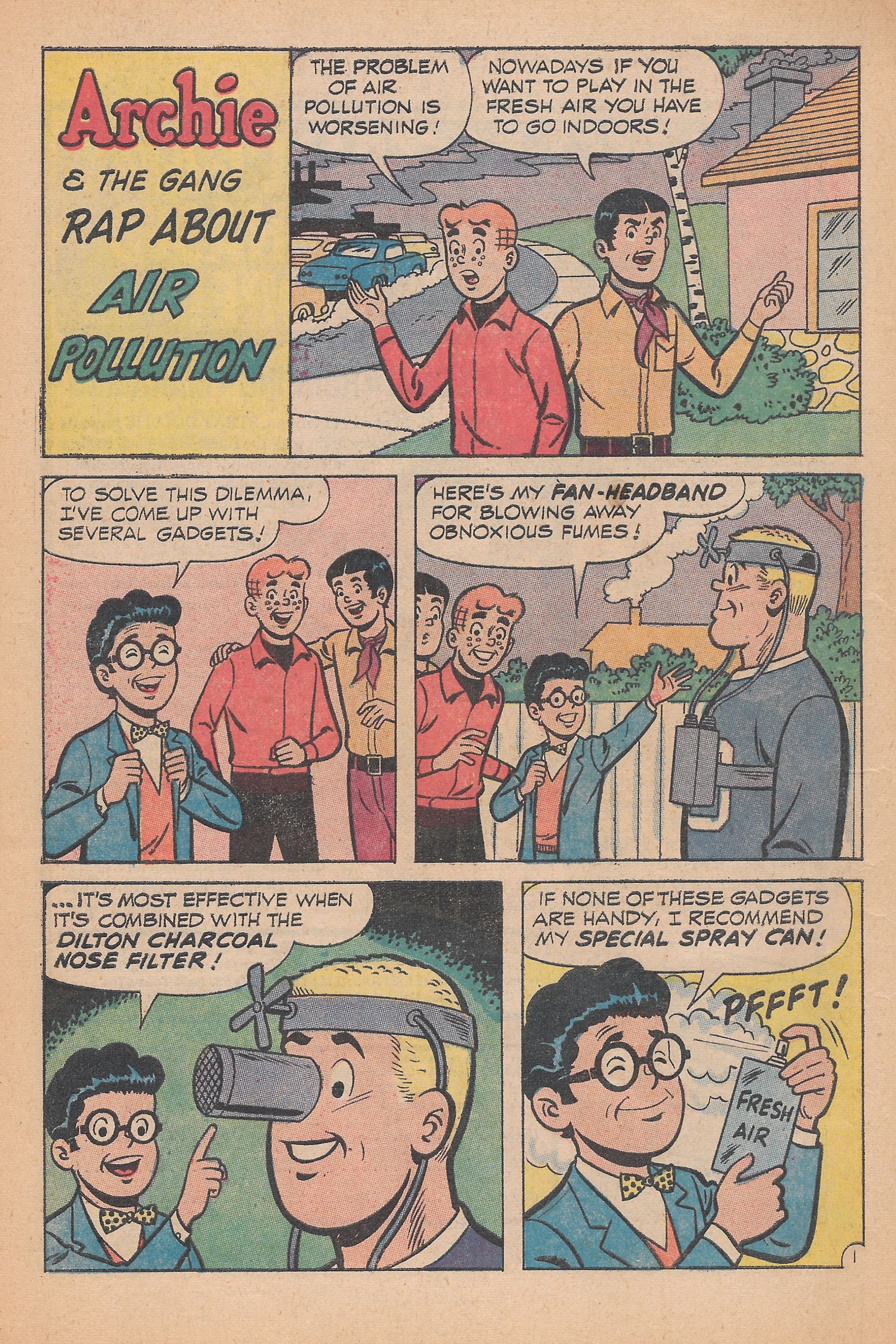 Read online Archie's Joke Book Magazine comic -  Issue #163 - 10