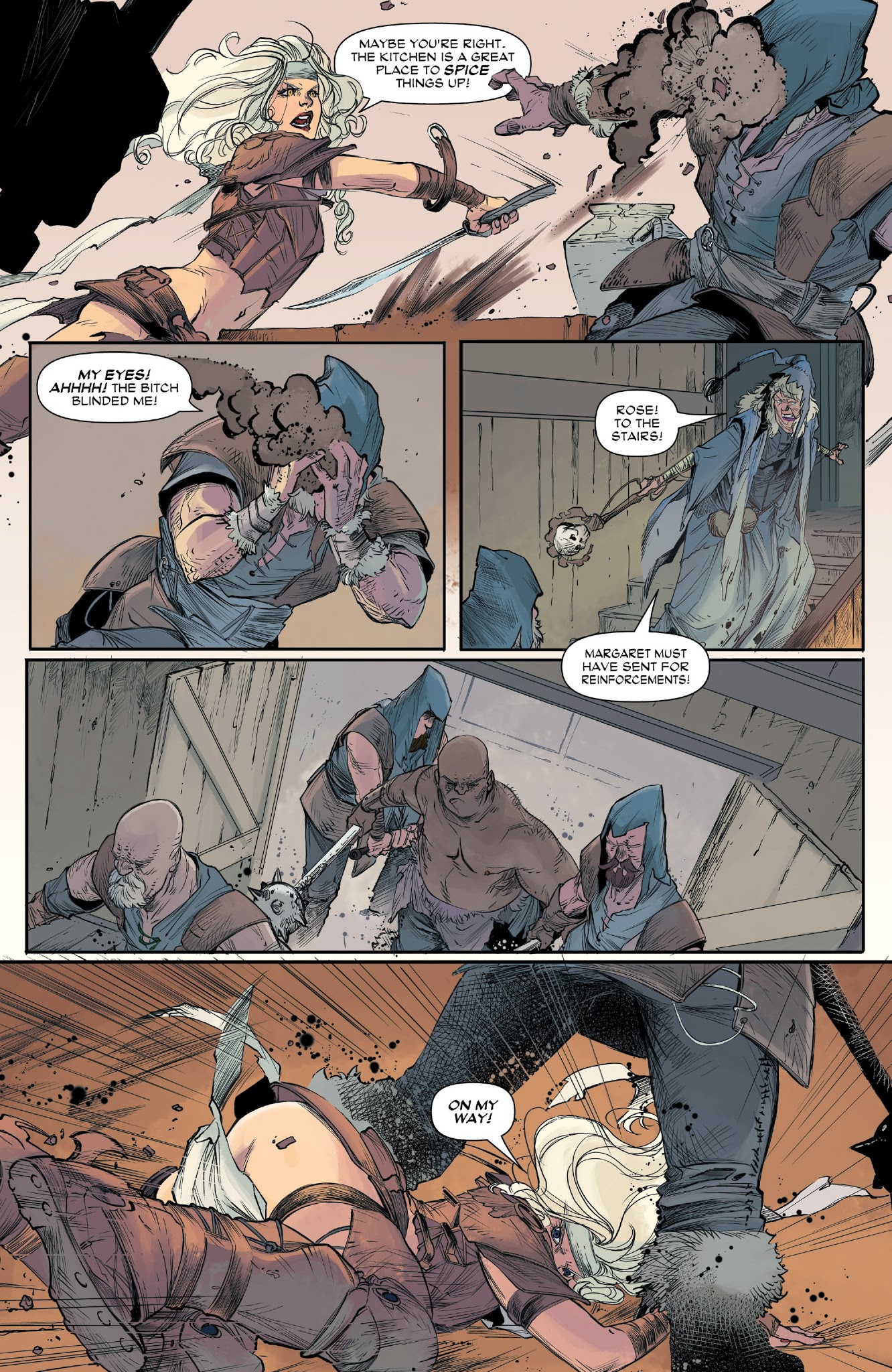 Read online Rose comic -  Issue #4 - 6