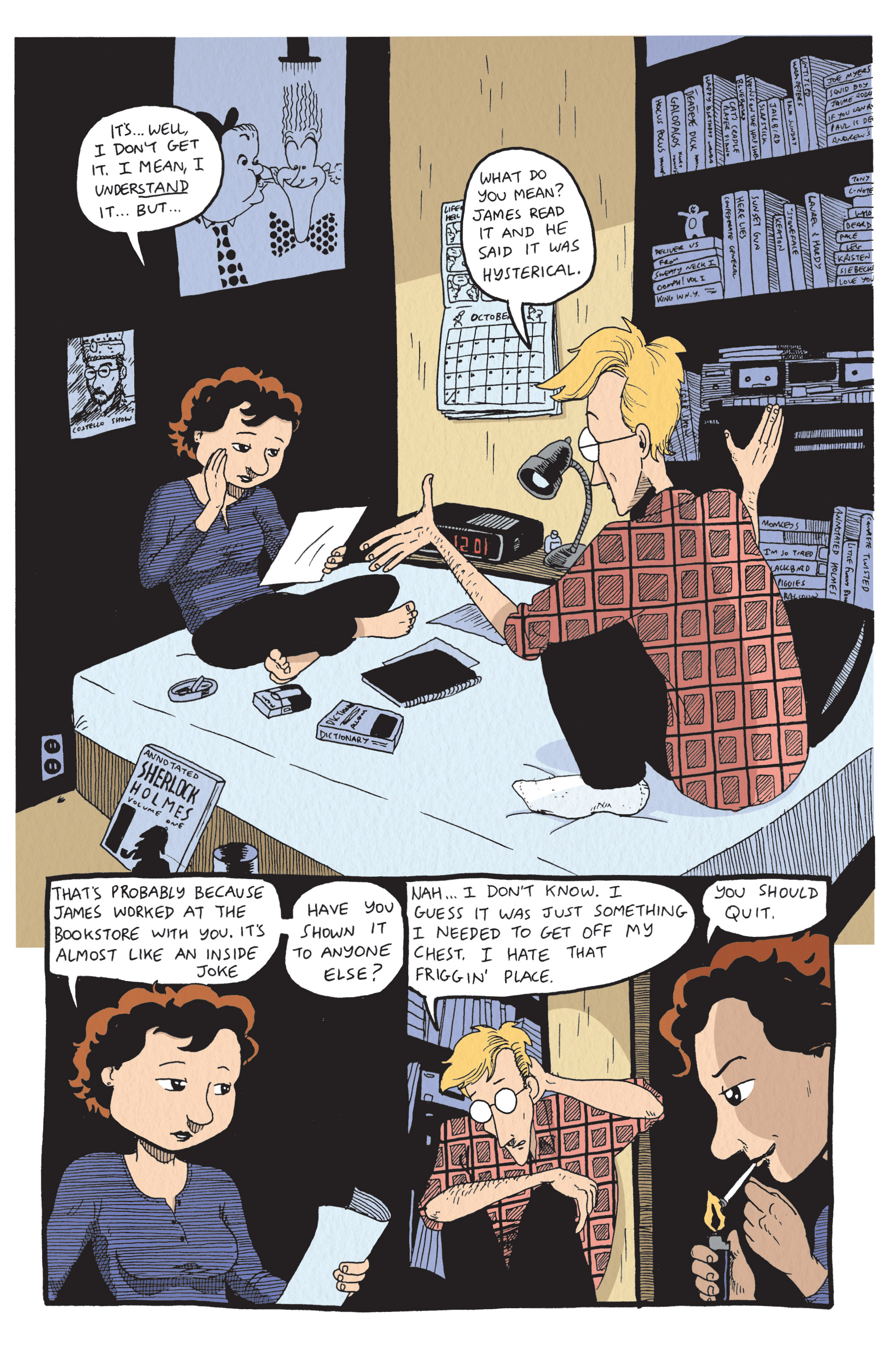 Read online Box Office Poison Color Comics comic -  Issue #5 - 5