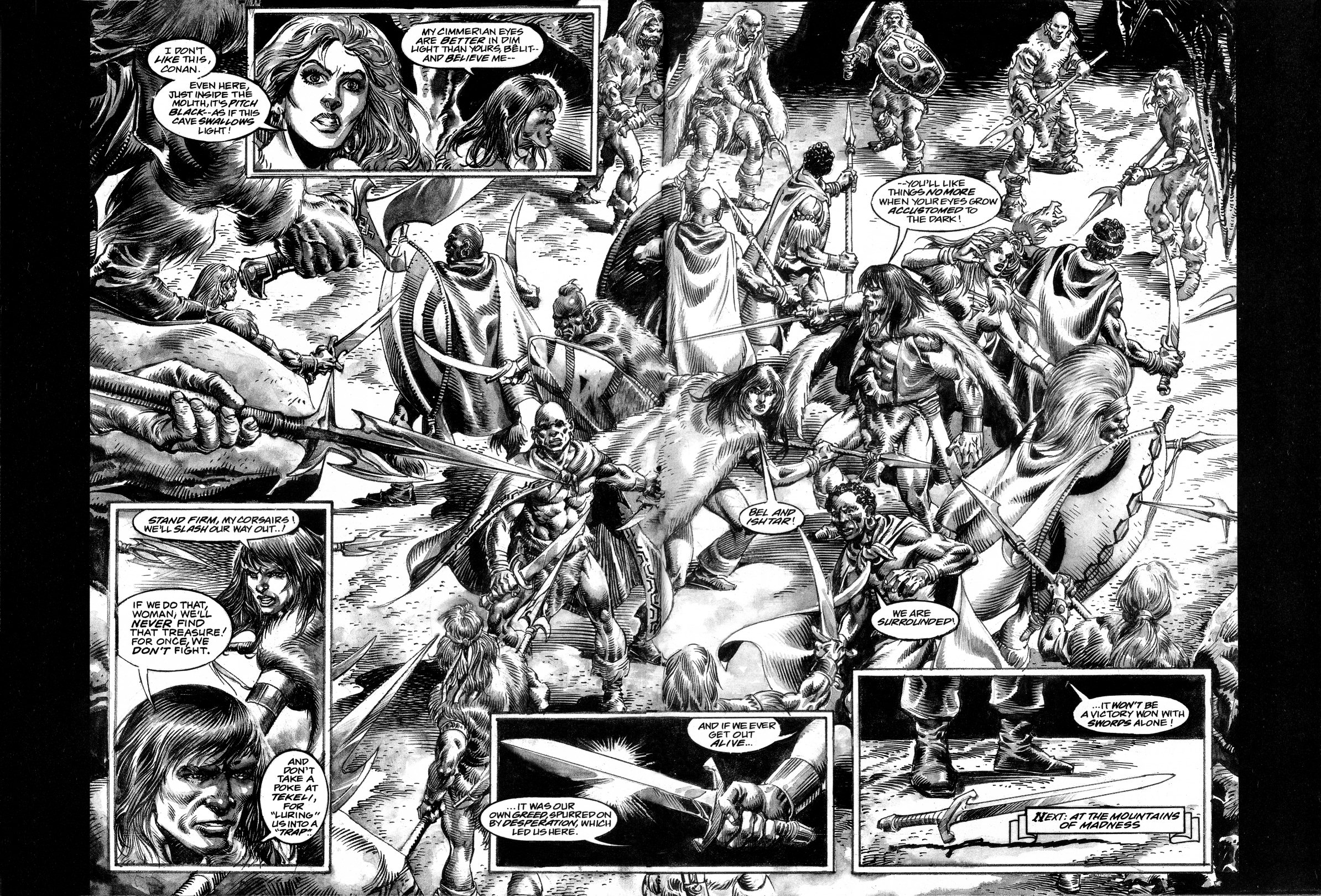 Read online Conan the Savage comic -  Issue #3 - 45