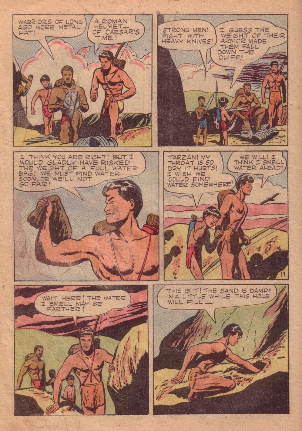 Read online Tarzan (1948) comic -  Issue #8 - 10