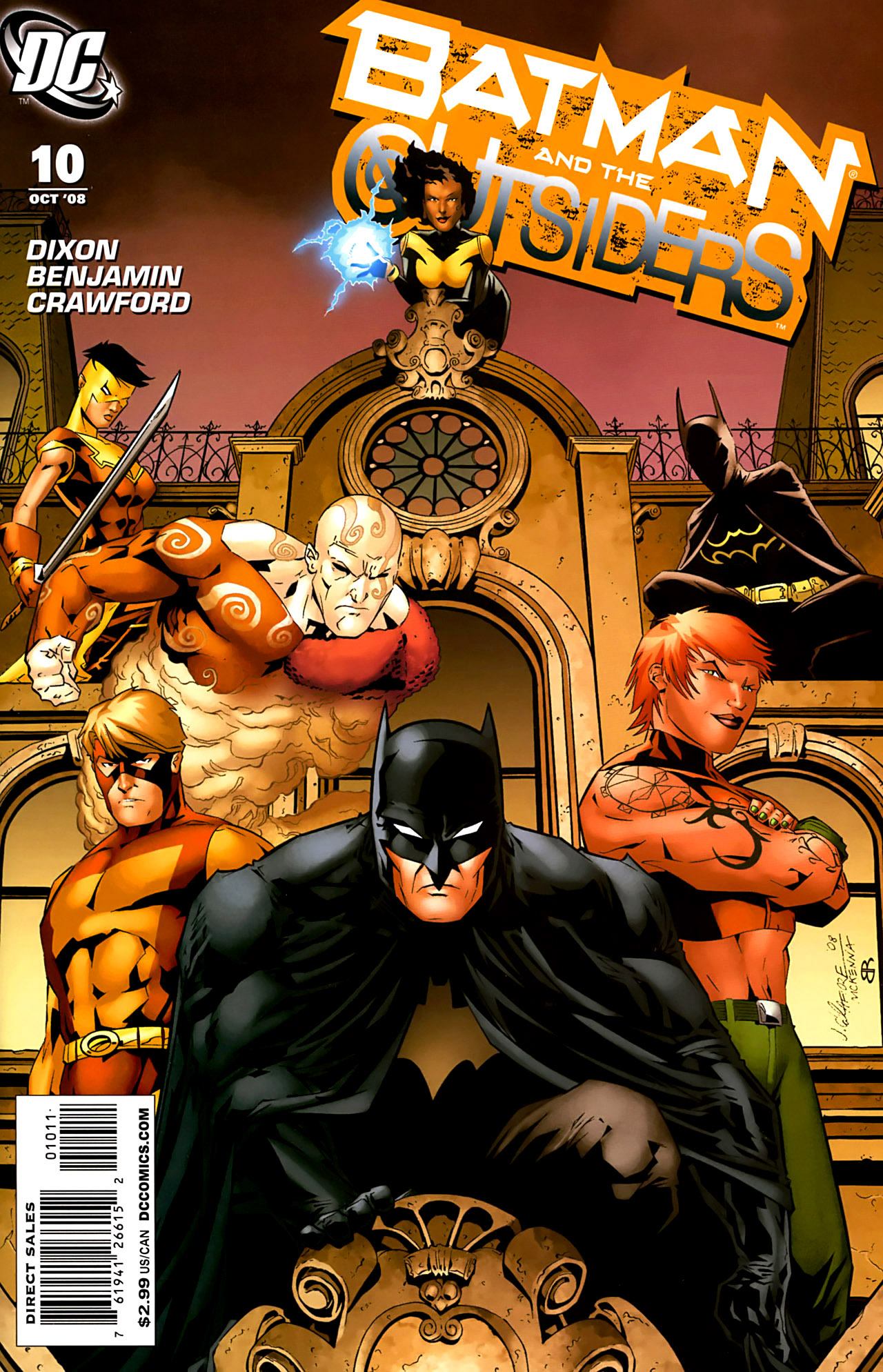 Batman and the Outsiders (2007) issue 10 - Page 1