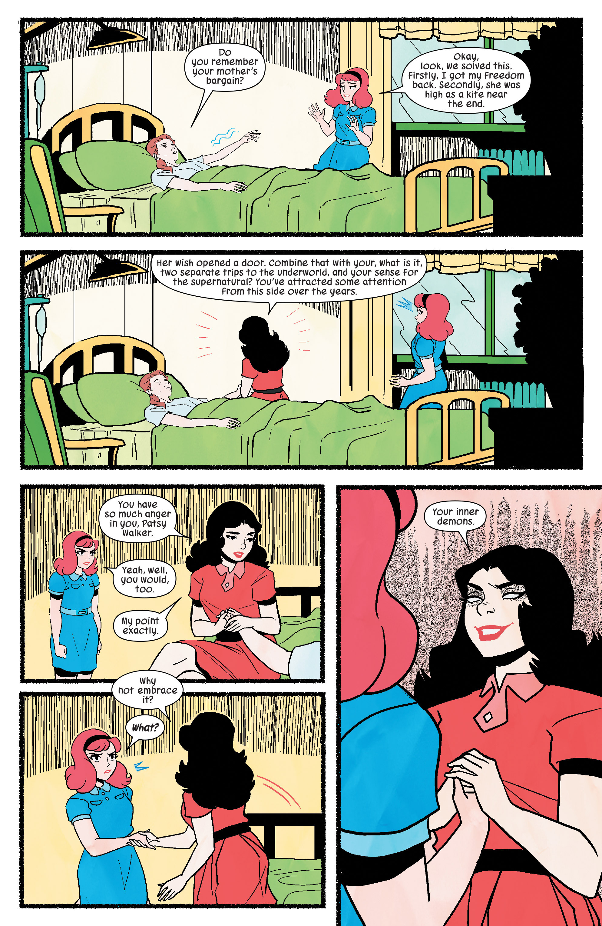 Read online Patsy Walker, A.K.A. Hellcat! comic -  Issue #10 - 13