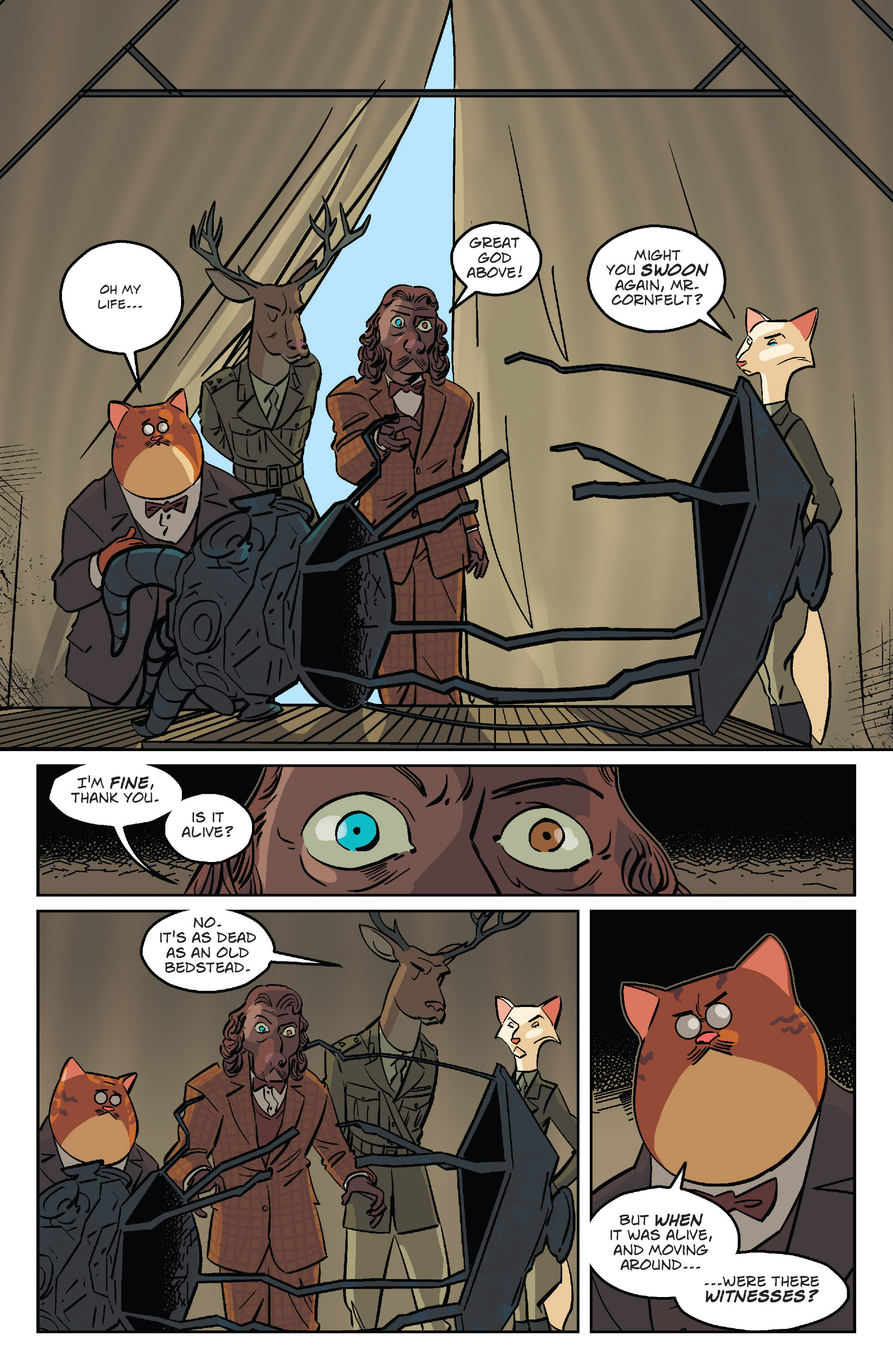 Read online Wild's End: The Enemy Within comic -  Issue #1 - 15