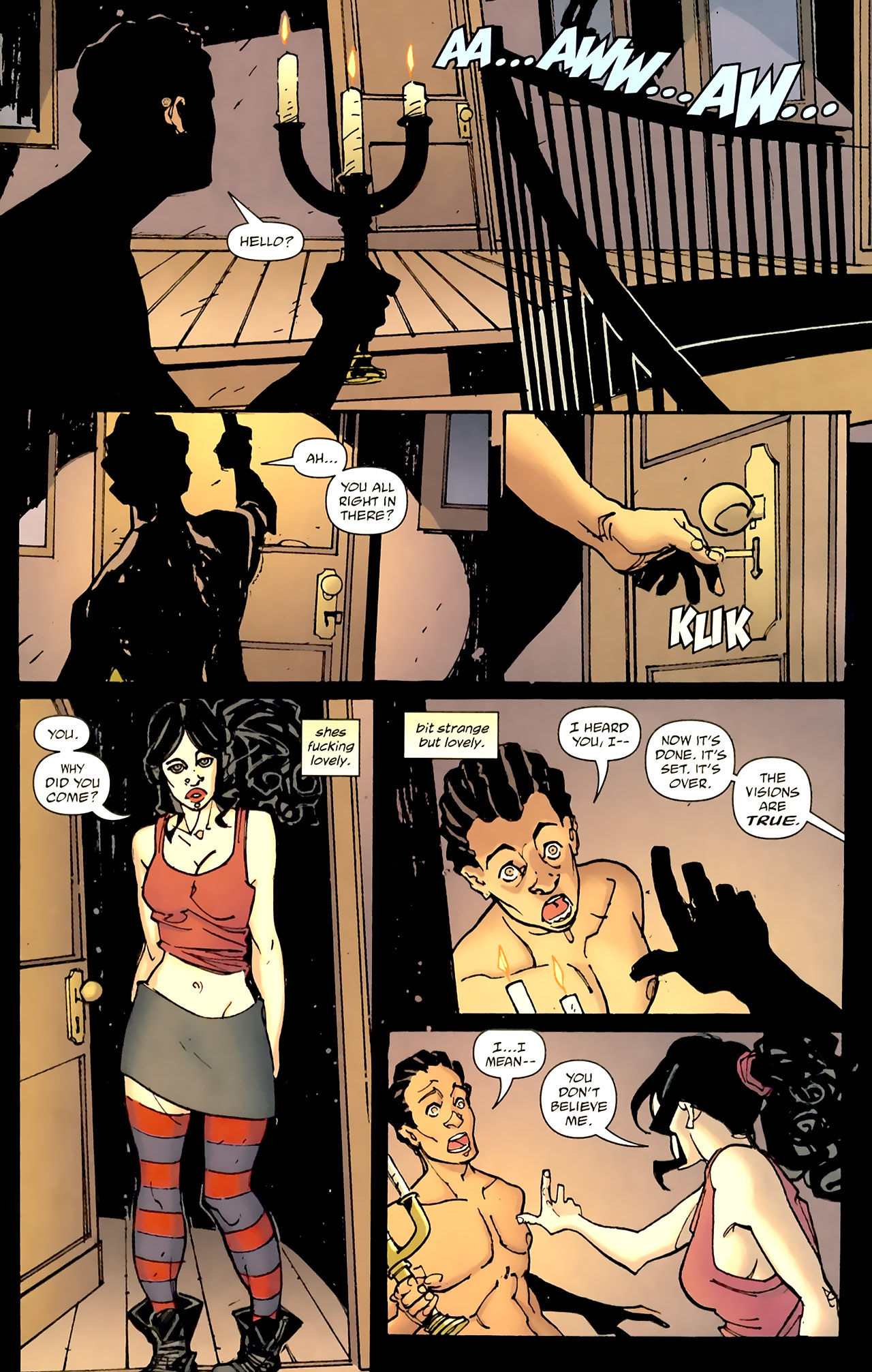 Read online Greek Street comic -  Issue #5 - 8