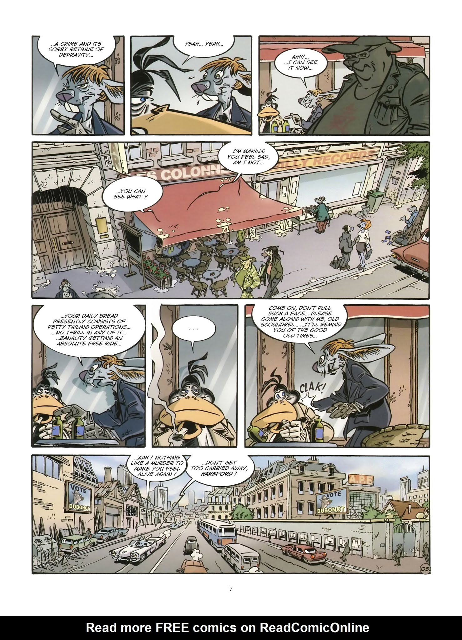 Read online Une enquête de l'inspecteur Canardo comic -  Issue #17 - 9