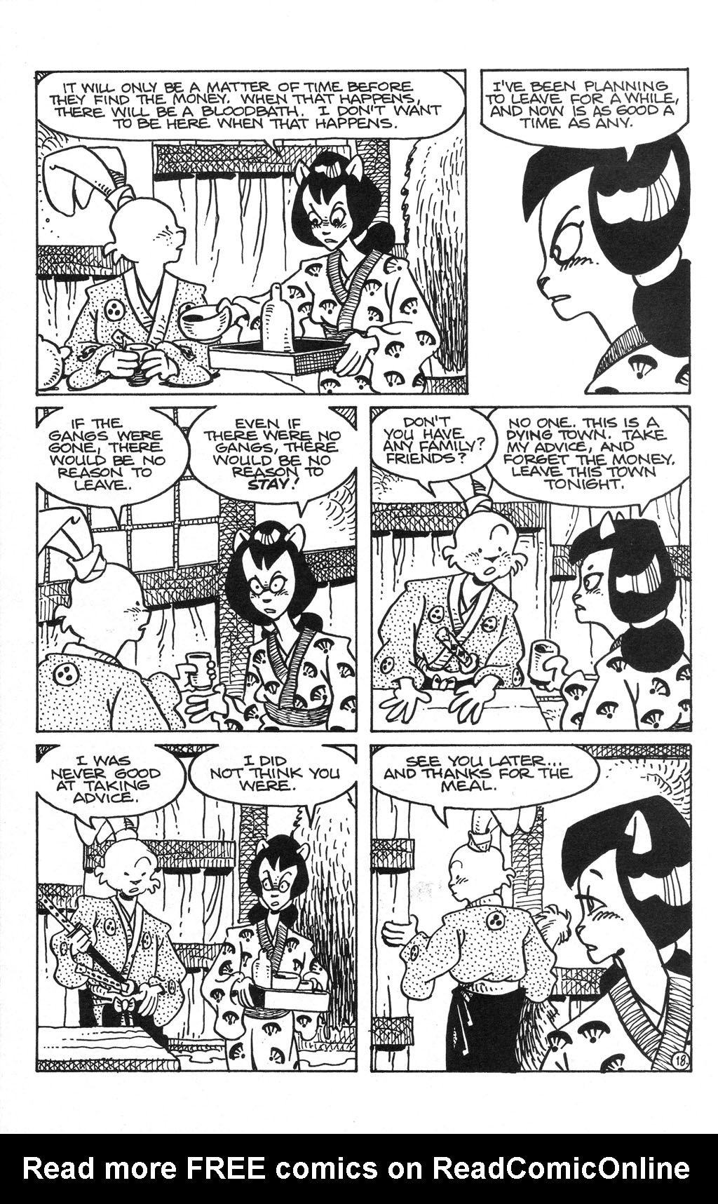 Read online Usagi Yojimbo (1996) comic -  Issue #96 - 20