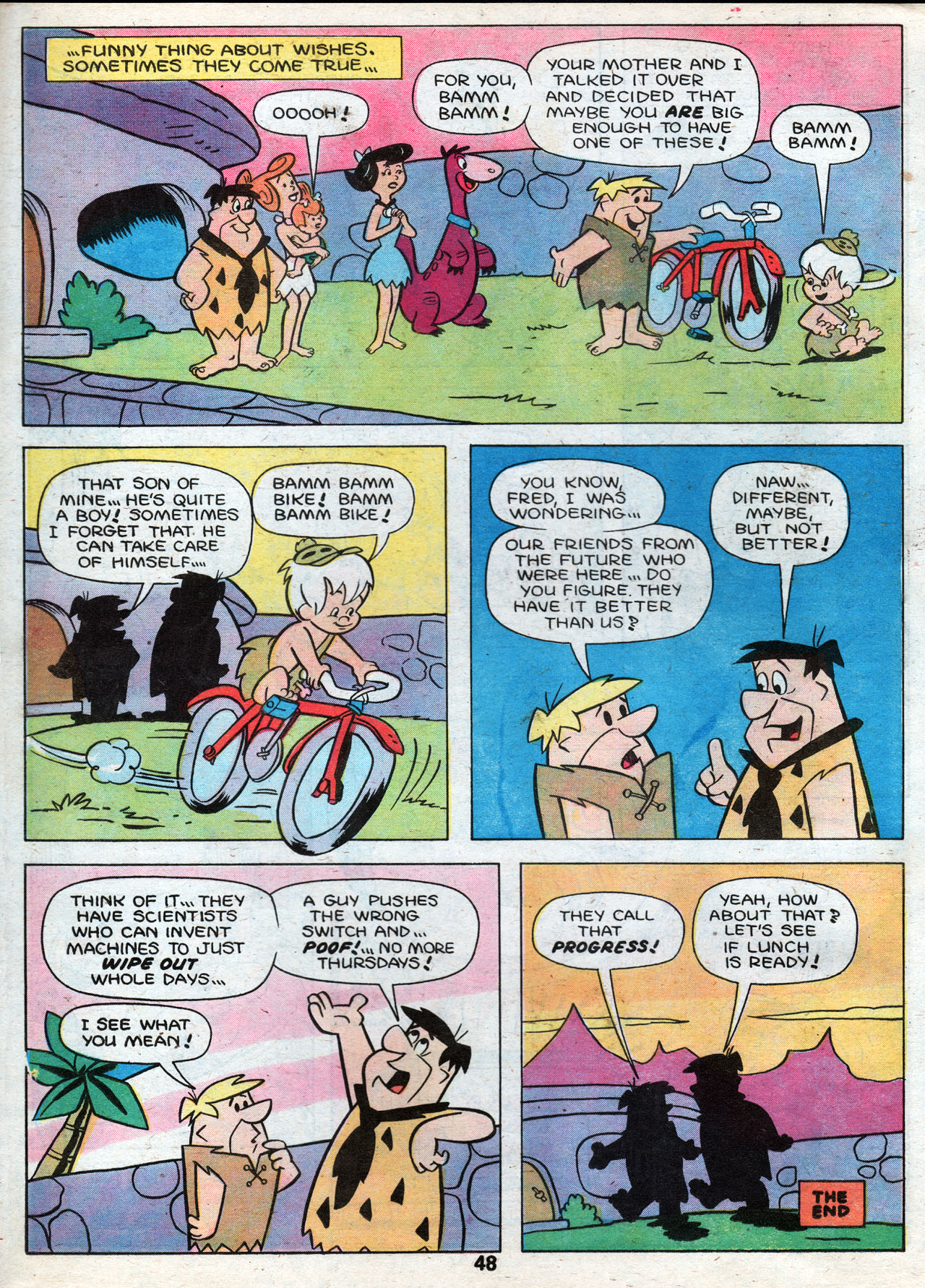 Read online Flintstones Visits Laff-A-Lympics comic -  Issue # Full - 50