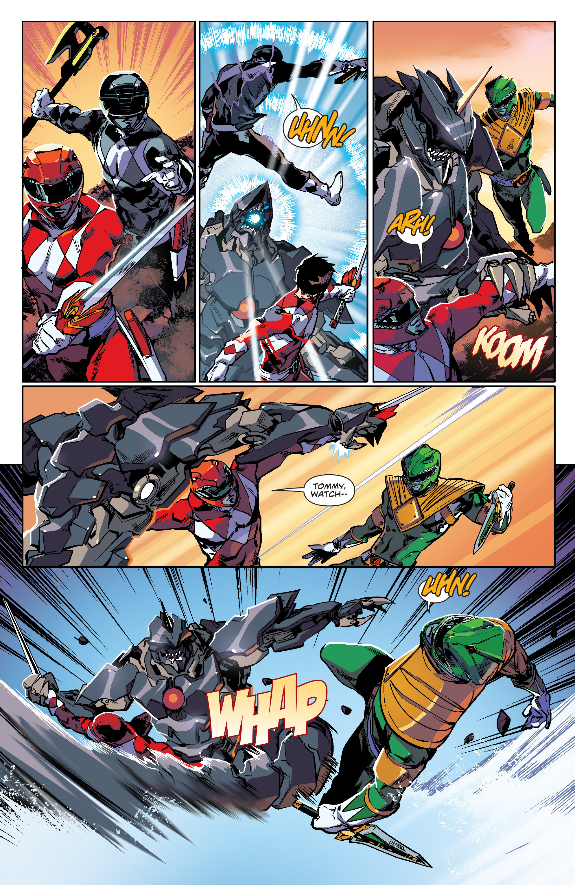 Read online Mighty Morphin Power Rangers comic -  Issue #6 - 9
