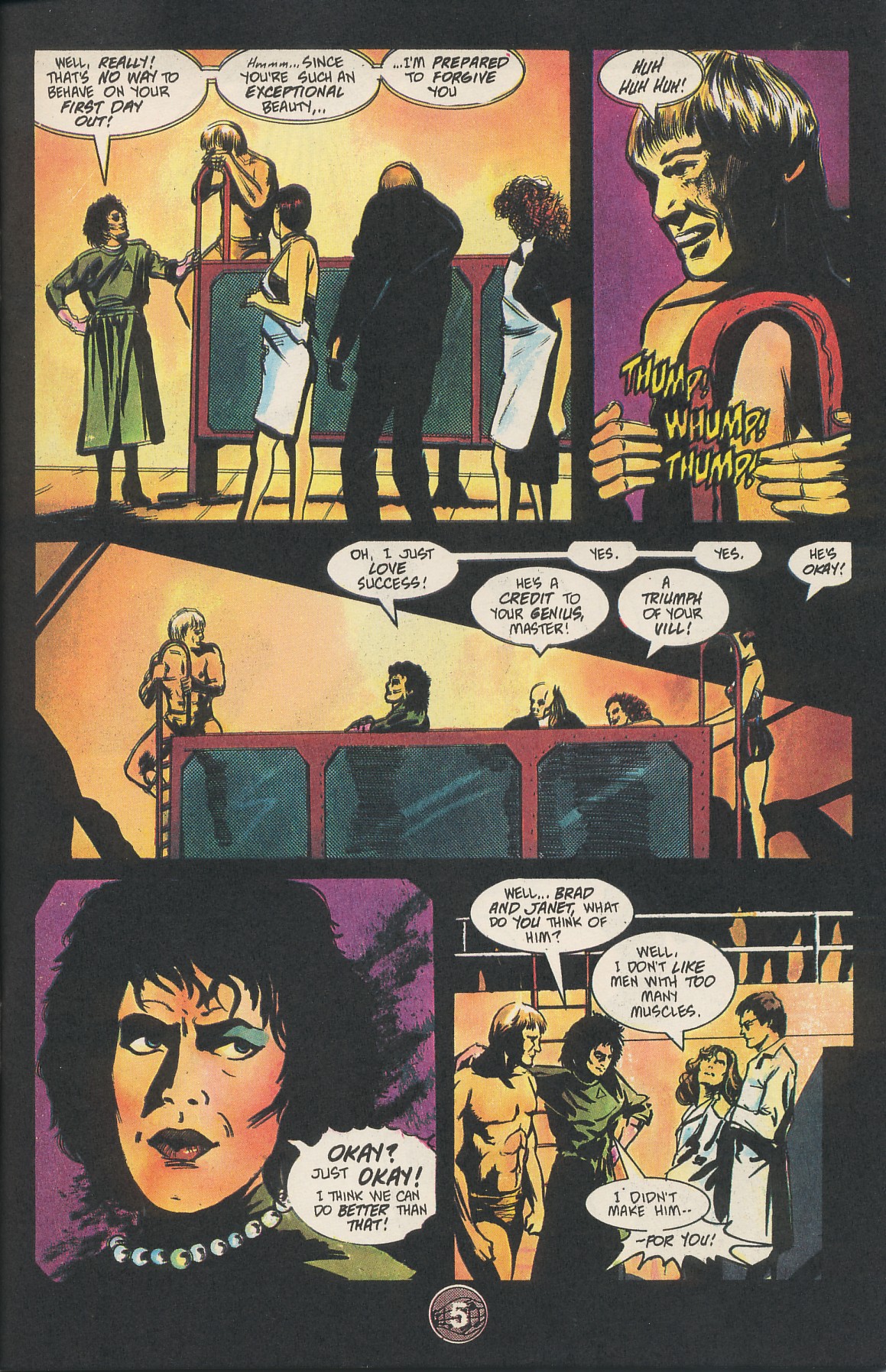 Read online The Rocky Horror Picture Show: The Comic Book comic -  Issue #2 - 7