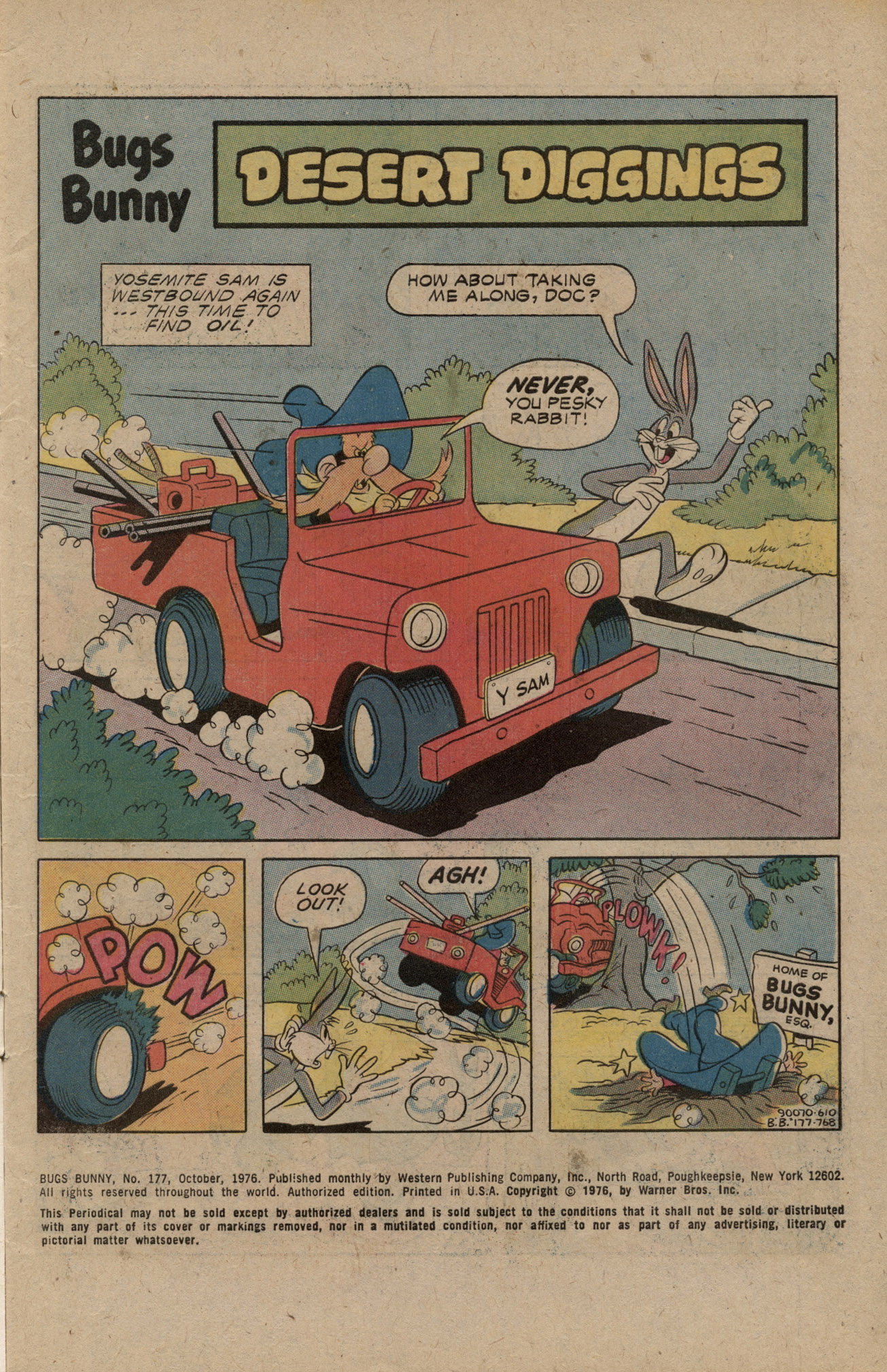 Read online Bugs Bunny comic -  Issue #177 - 3
