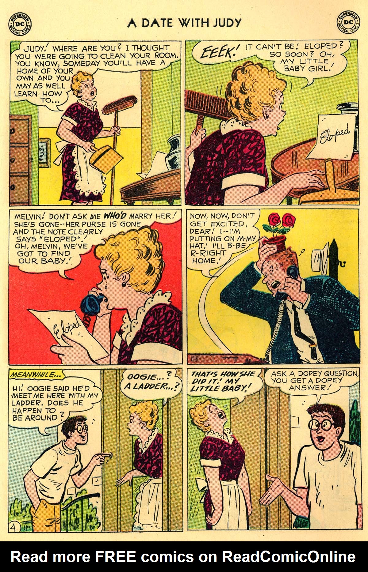 Read online A Date with Judy comic -  Issue #79 - 6