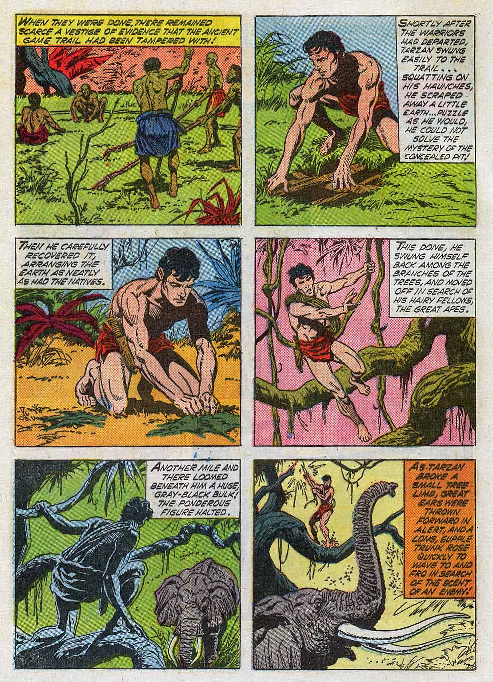 Read online Tarzan (1962) comic -  Issue #169 - 4