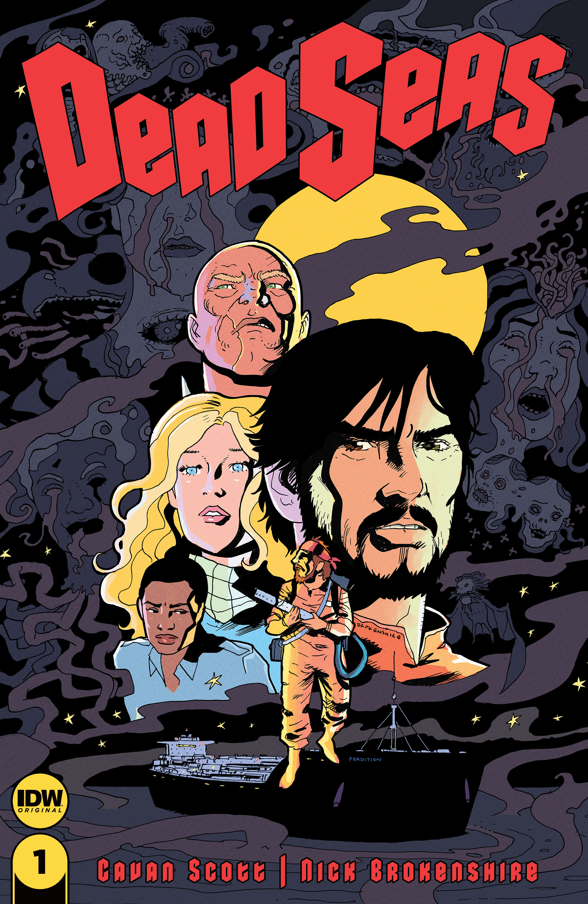 Read online Dead Seas comic -  Issue #1 - 1